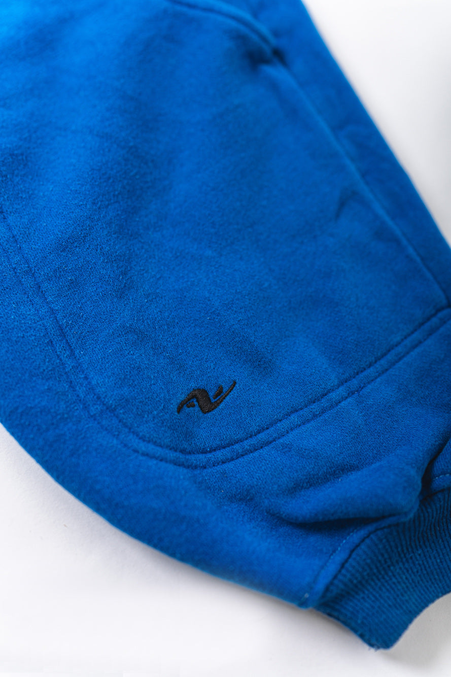 【REMAKEBYK×StyleReborn】Remake Cropped Sweat Blue