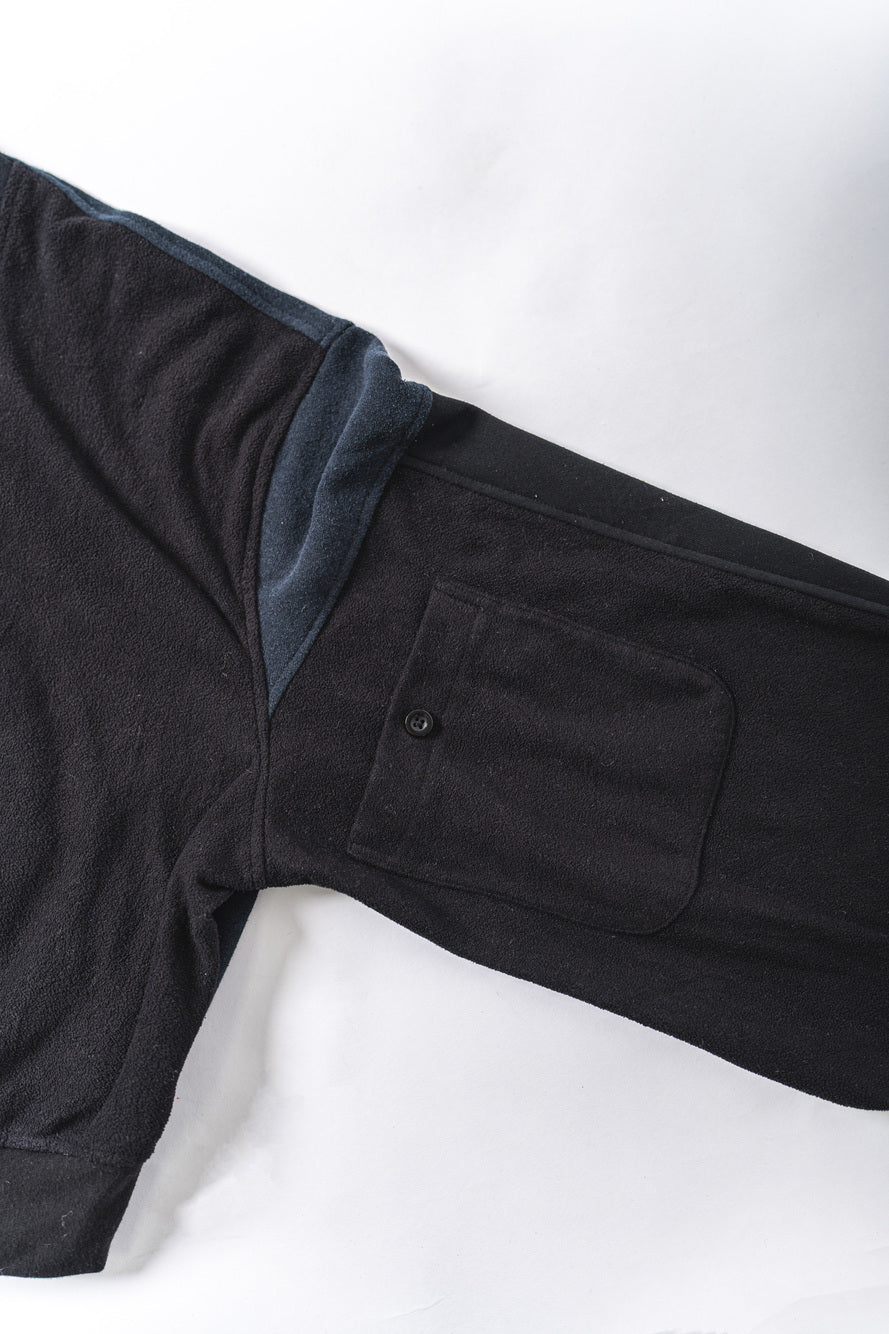 【REMAKEBYK×StyleReborn】Remake Cropped Sweat Black&Navy