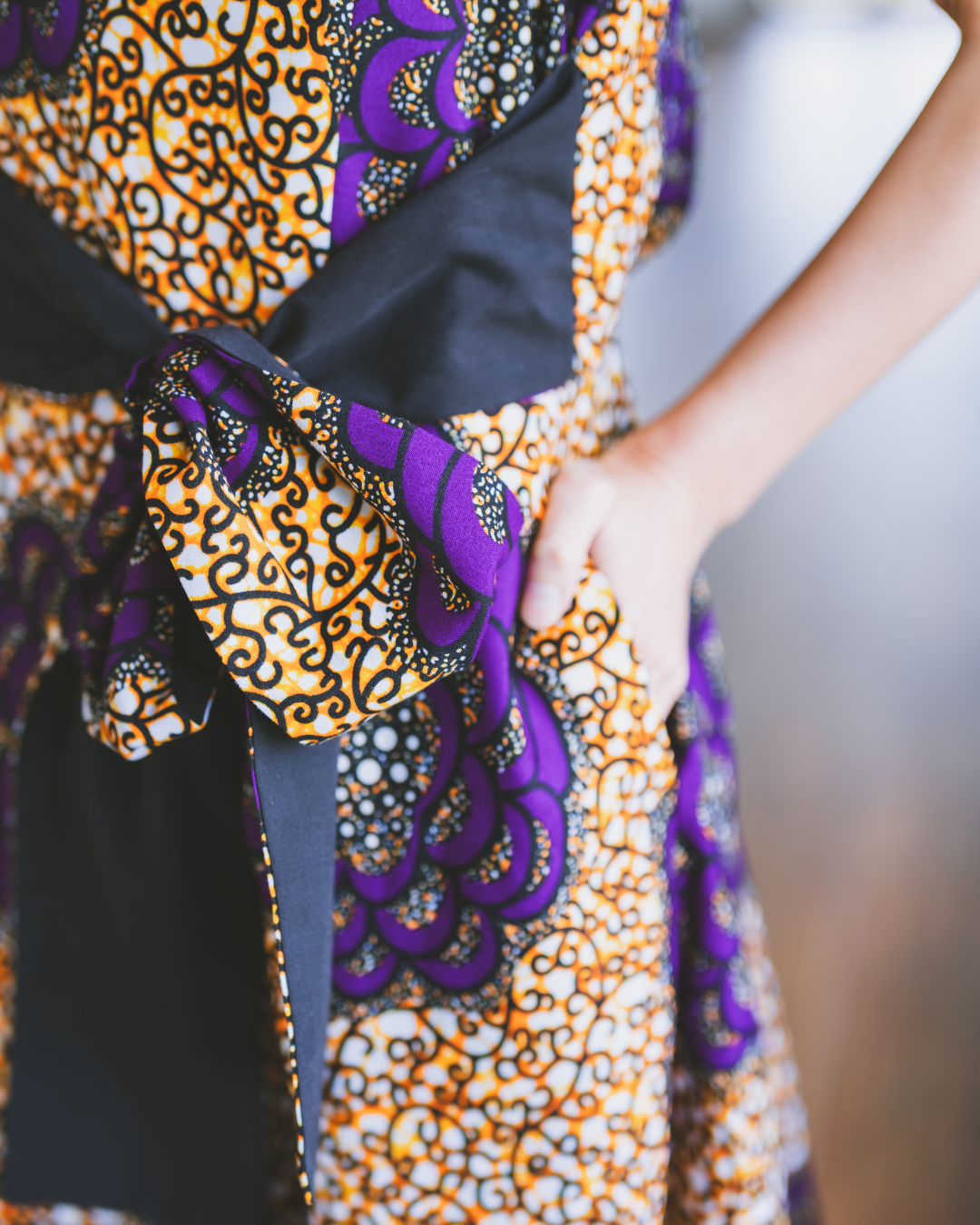 【moyan ecri× StyleReborn】AFRICA BACK OPEN DRESS