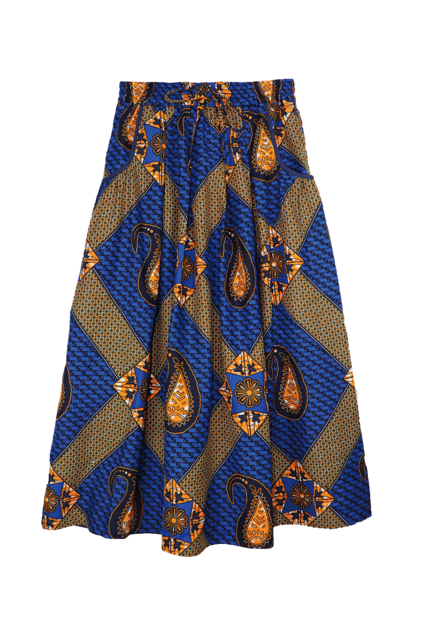 【moyan ecri× StyleReborn】Africa Tuck Gather Skirt Kind of quiet