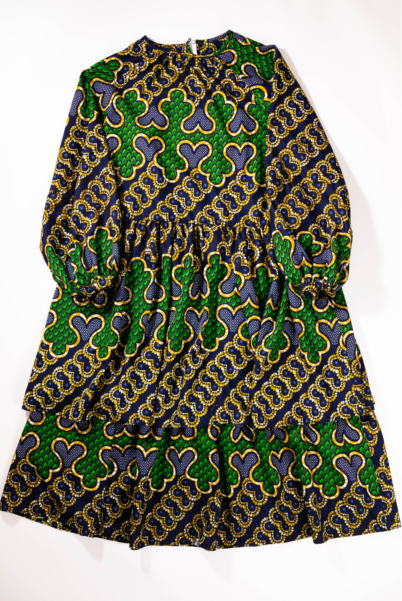 【moyan ecri× StyleReborn】Volume Tiered Onepiece CROSS