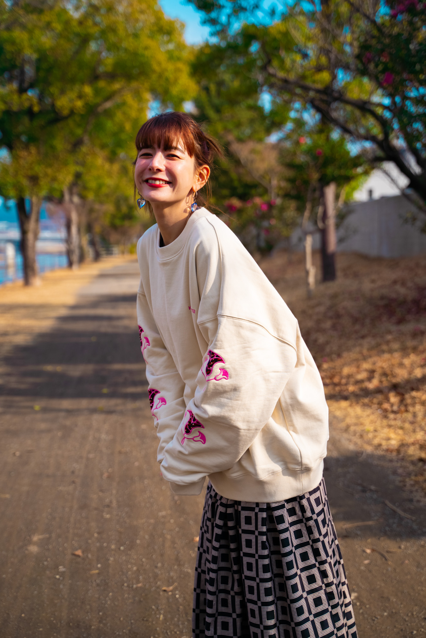 【moyan ecri× StyleReborn】Fleece Pullover FunnyMood
