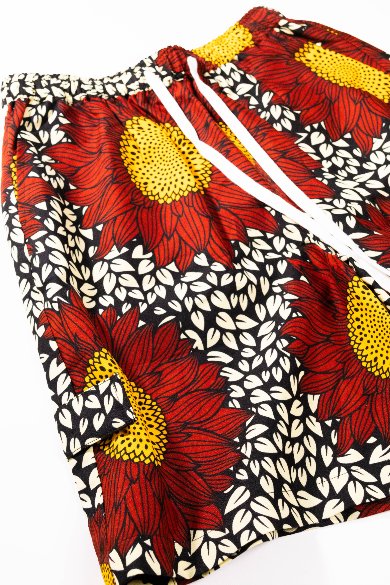 【moyan ecri× StyleReborn】Africa 2way Short Pants Helianthus