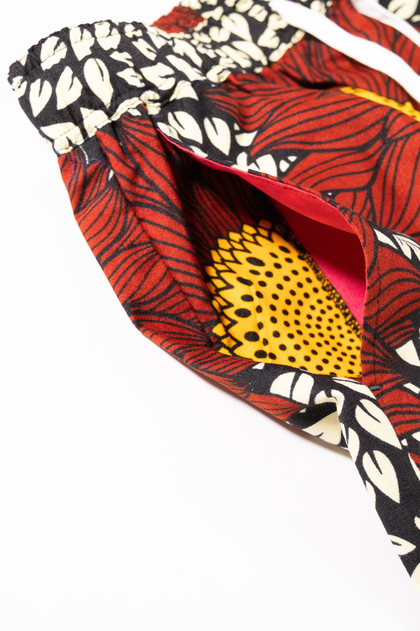 【moyan ecri× StyleReborn】Africa 2way Short Pants Helianthus