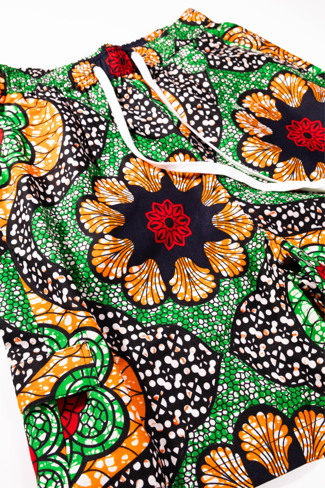 【moyan ecri× StyleReborn】Africa 2way Short Pants Passionate