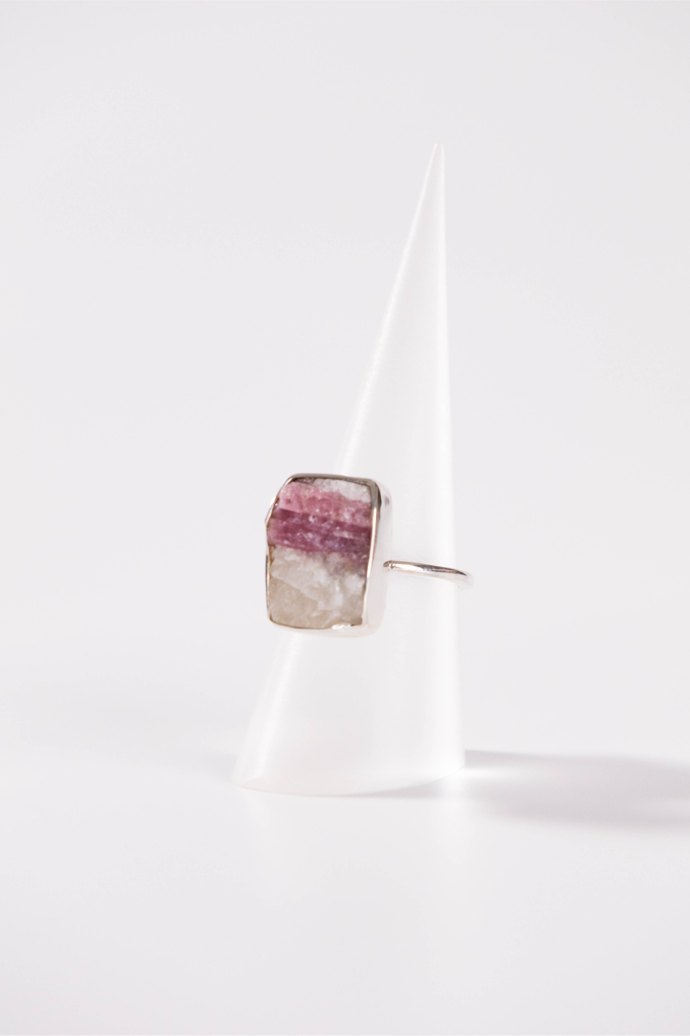 【nanan bijouxxx×StyleReborn】Together Stone Collection Ring Tourmaline(S)