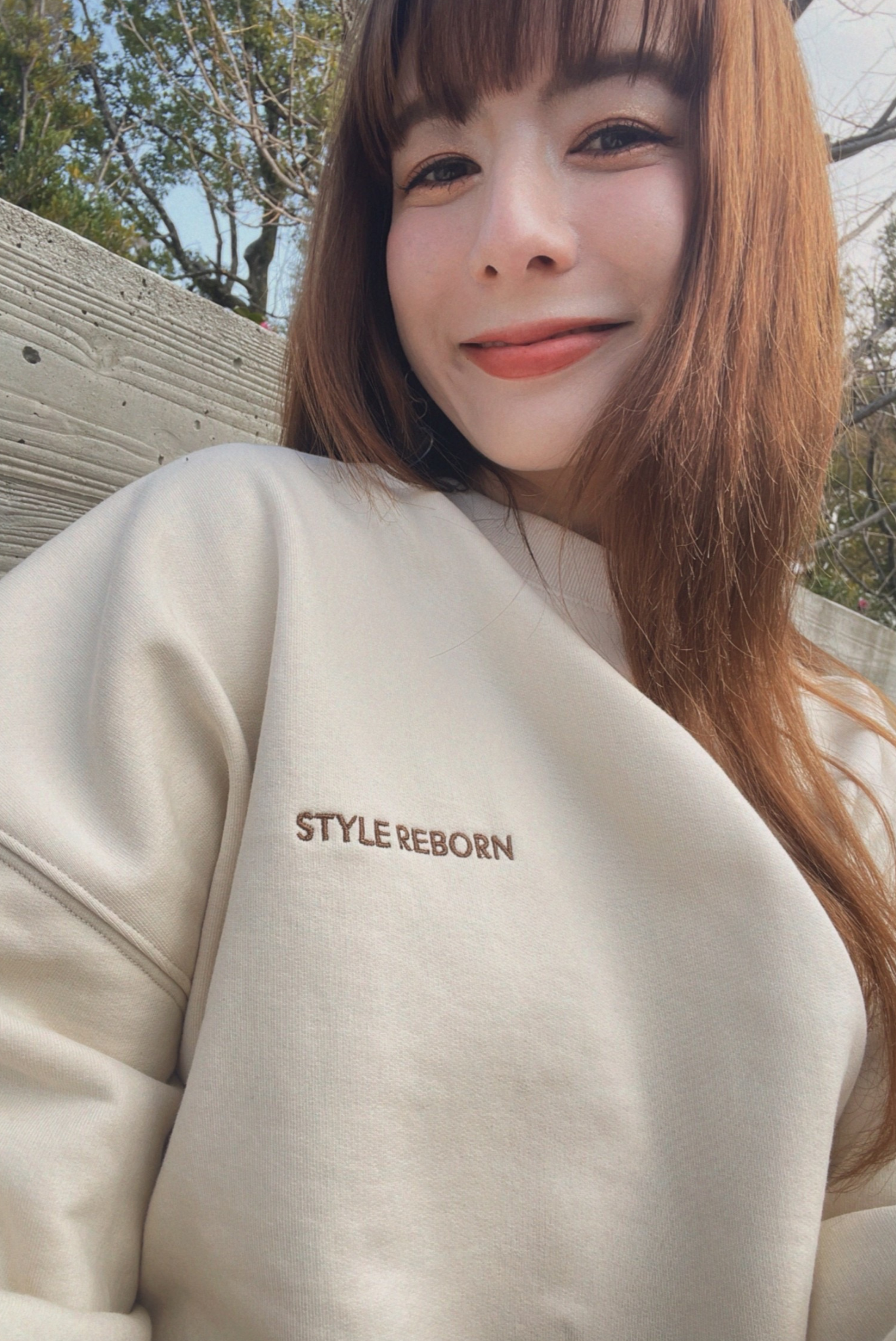 【moyan ecri× StyleReborn】Fleece Pullover Trust in your Heart