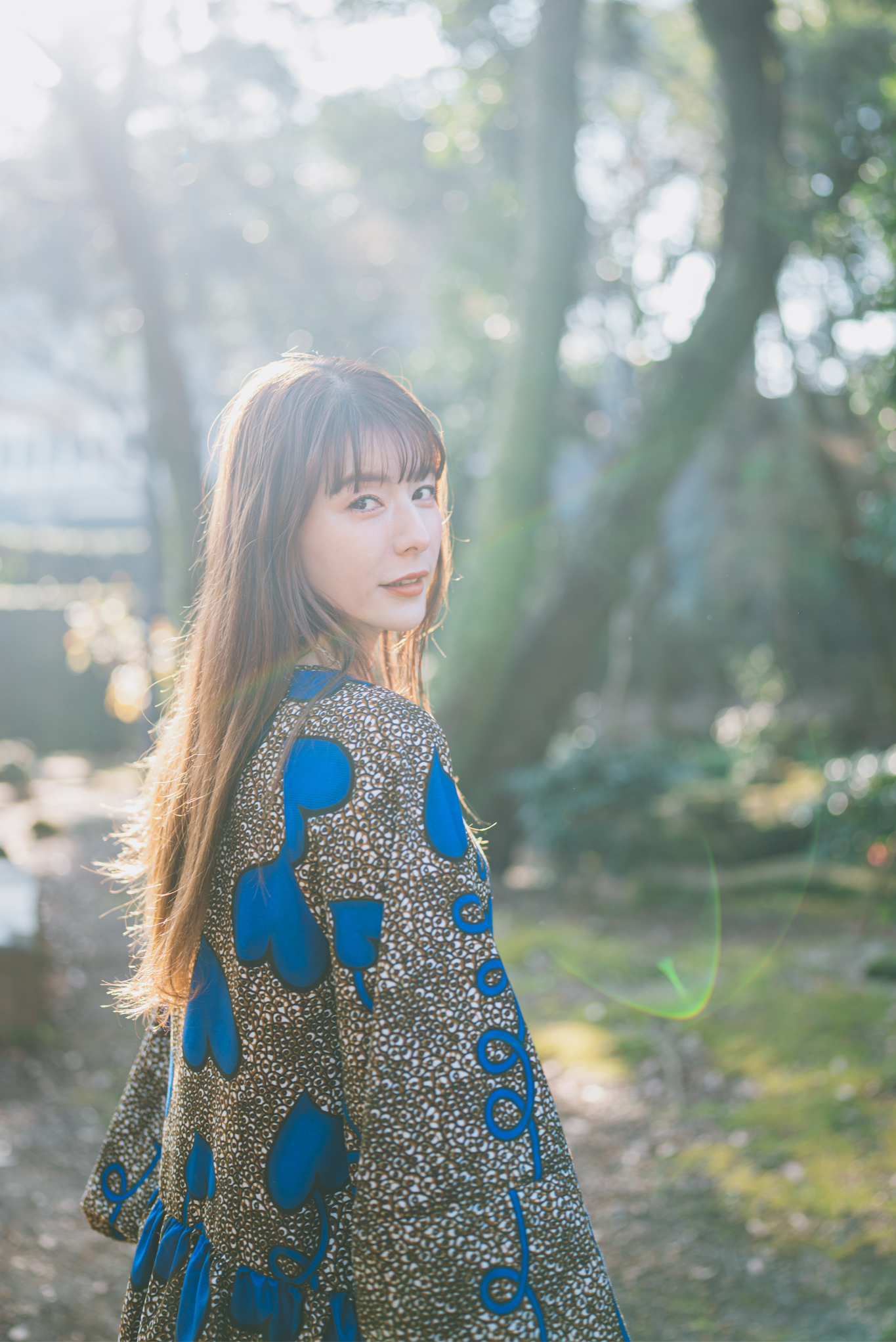 【moyan ecri× StyleReborn】Volume Tiered Onepiece Trust in your Heart
