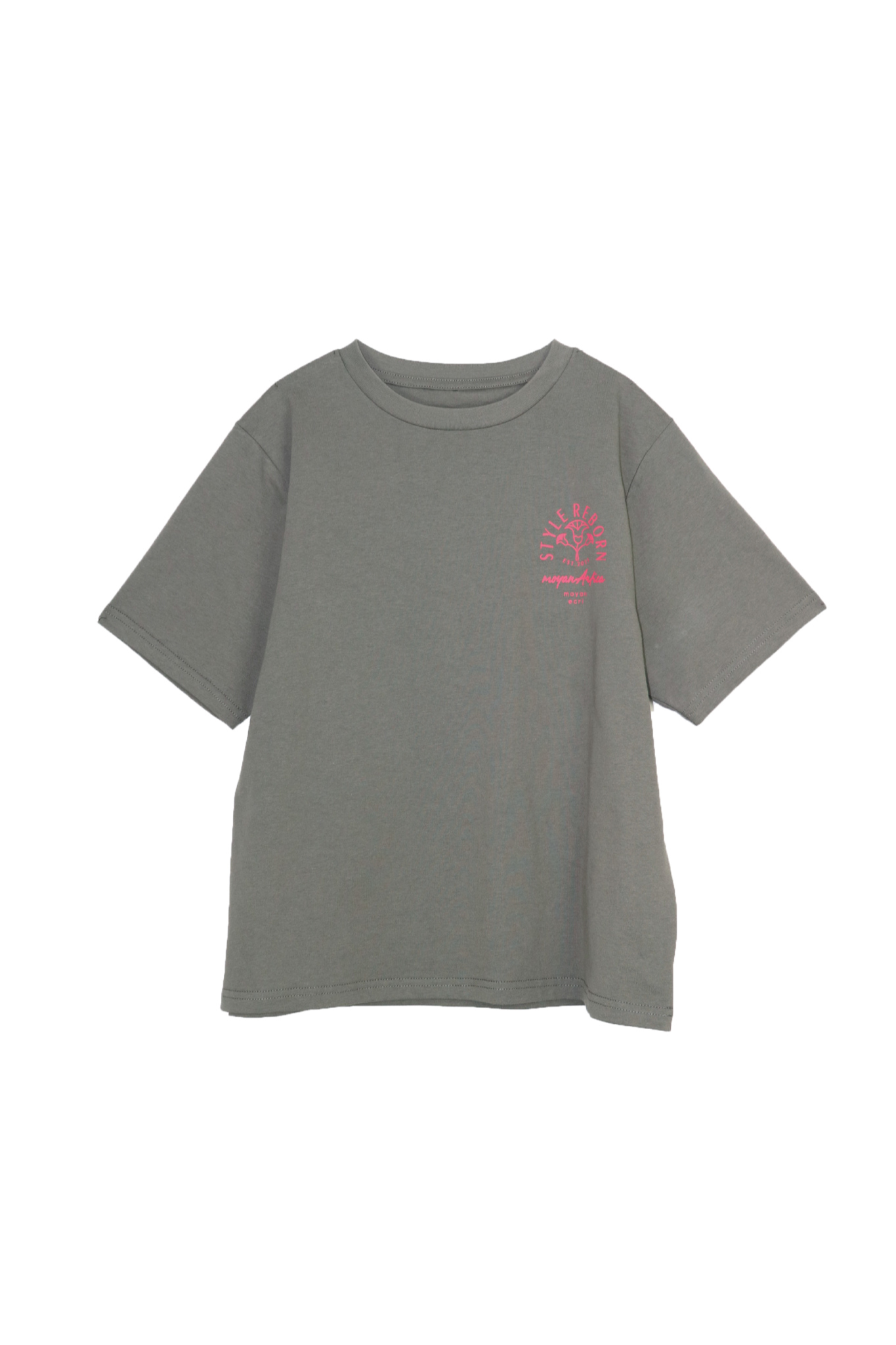 【moyan ecri× StyleReborn】【Kids L-size】パッチ刺繍 T-Shirt Helianthus