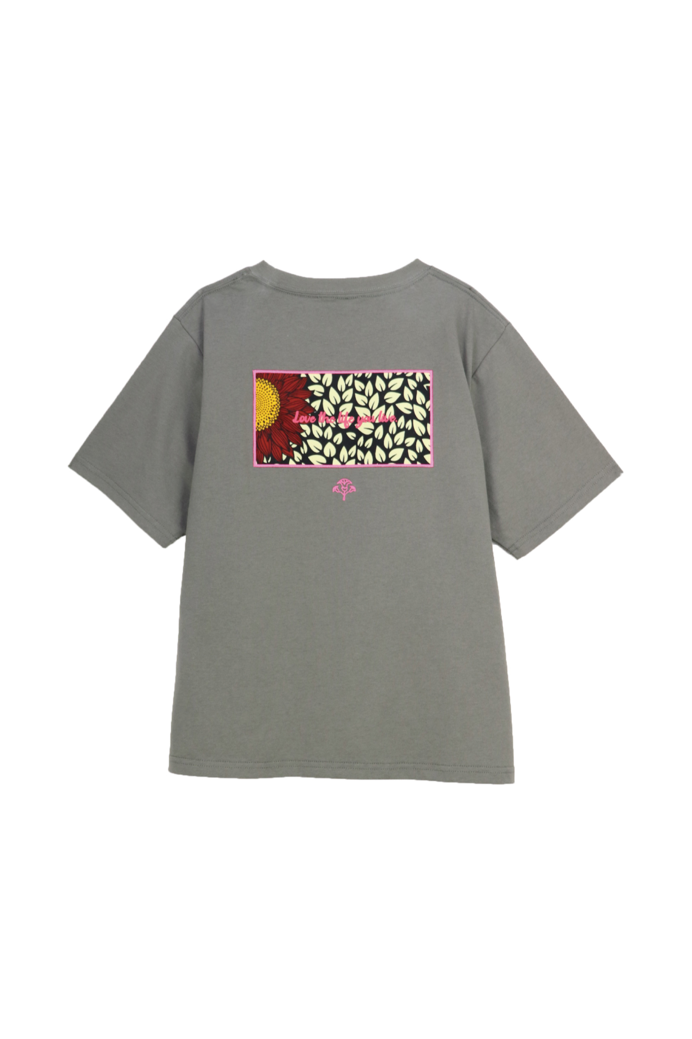【moyan ecri× StyleReborn】【Kids L-size】パッチ刺繍 T-Shirt Helianthus