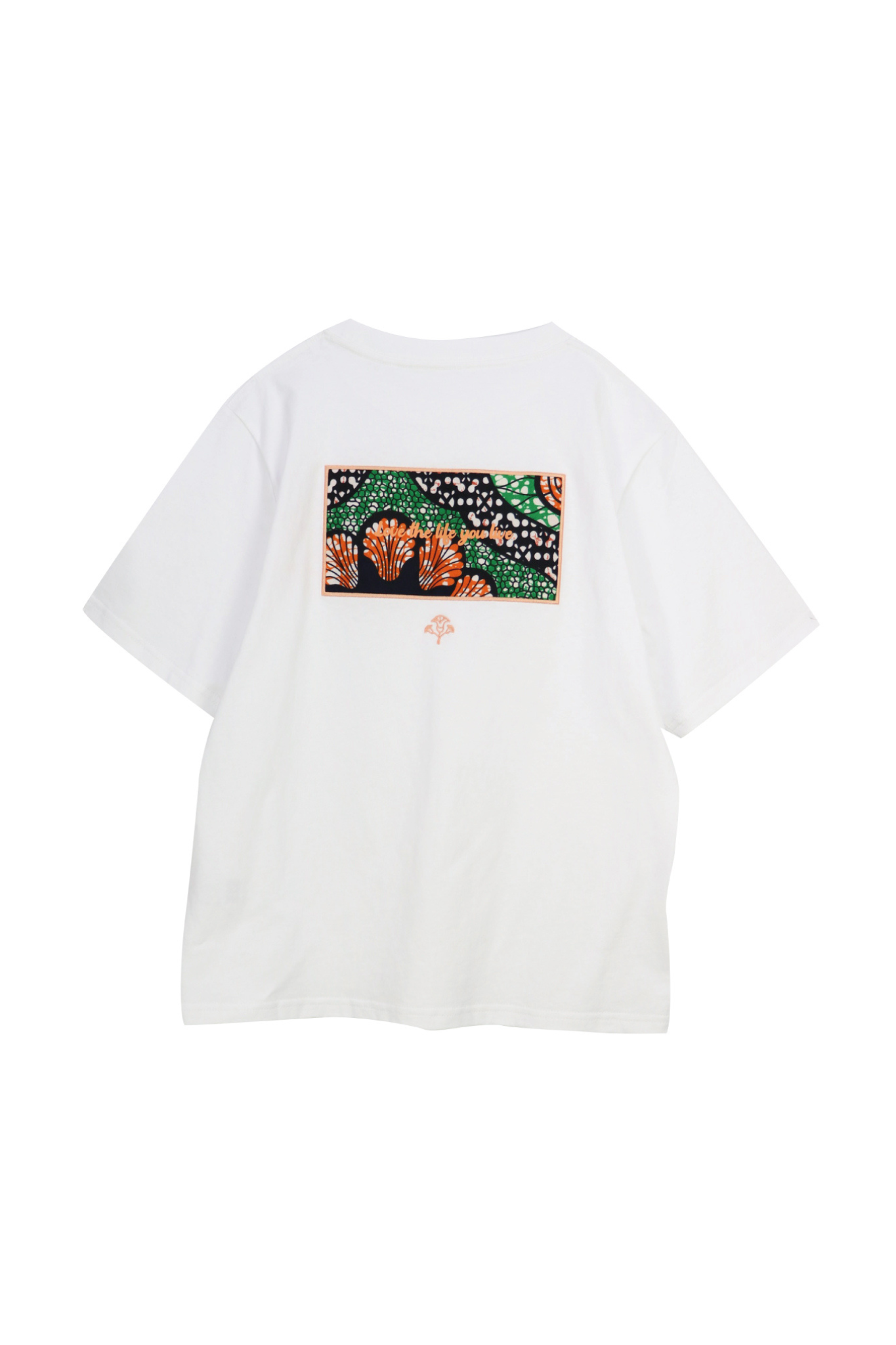 【moyan ecri× StyleReborn】【Kids L-size】パッチ刺繍 T-Shirt Passionate
