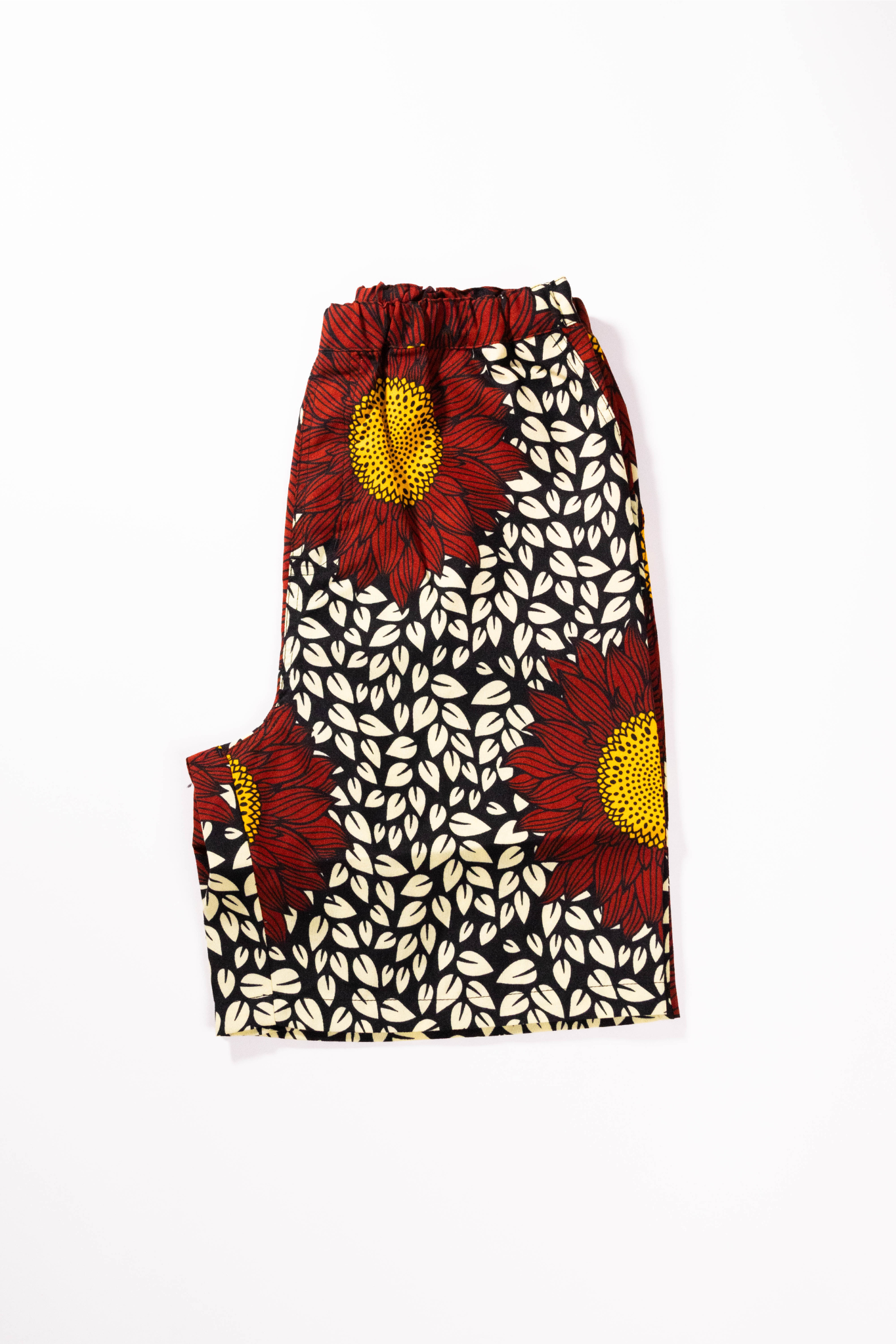 【moyan ecri× StyleReborn】【kids M-size】Africa Short Pants Helianthus