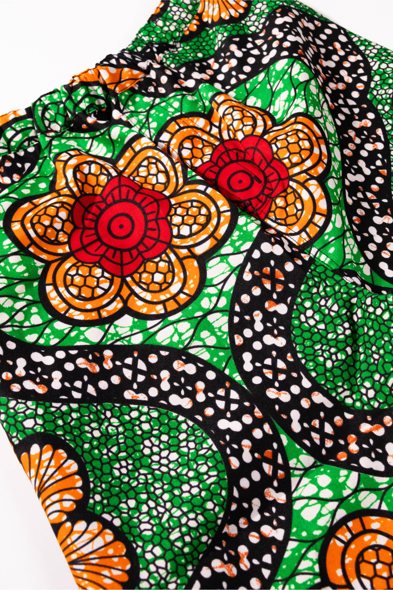 【moyan ecri× StyleReborn】【kids M-size】Africa Short Pants Passionate