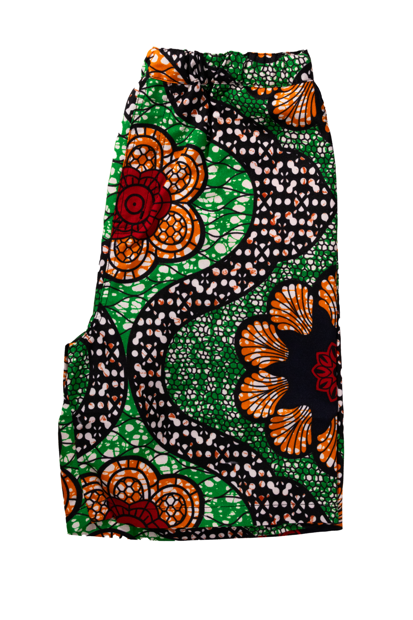 【moyan ecri× StyleReborn】【kids M-size】Africa Short Pants Passionate