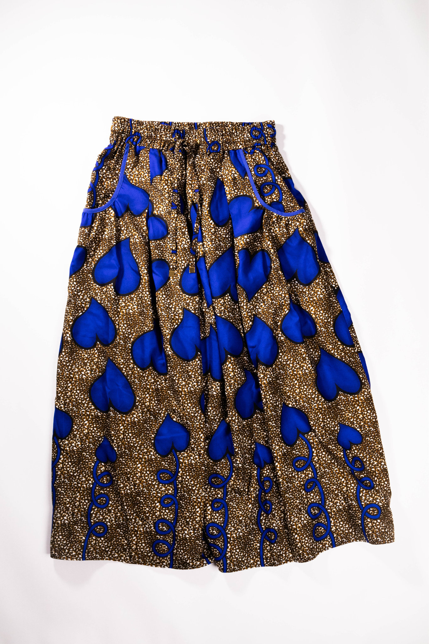【moyan ecri× StyleReborn】Africa Tuck Gather Skirt Trust in your Heart