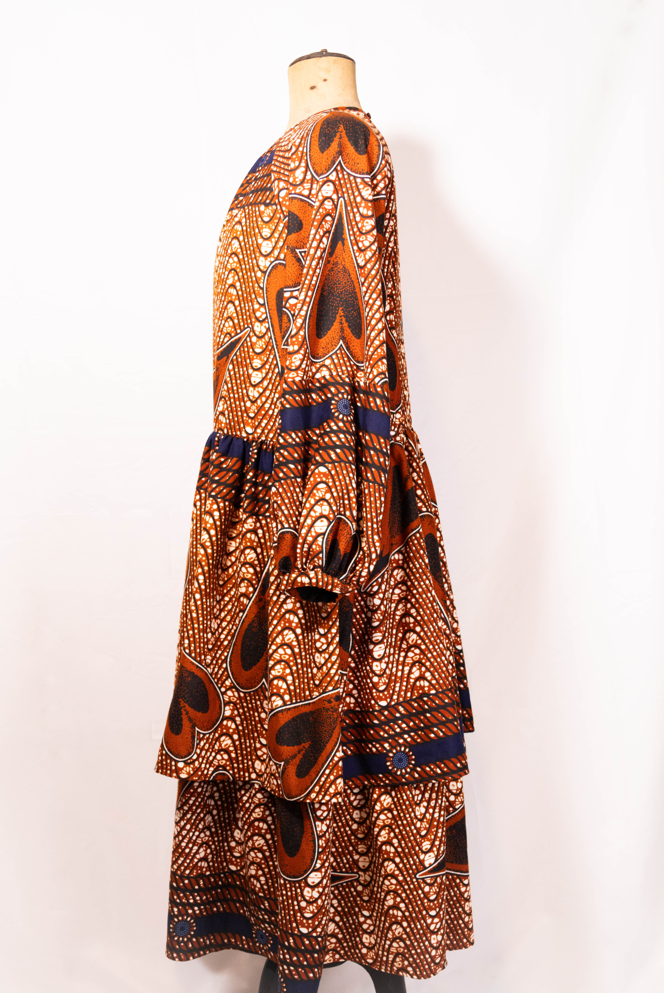 【moyan ecri× StyleReborn】Volume Tiered Onepiece Funny Mood