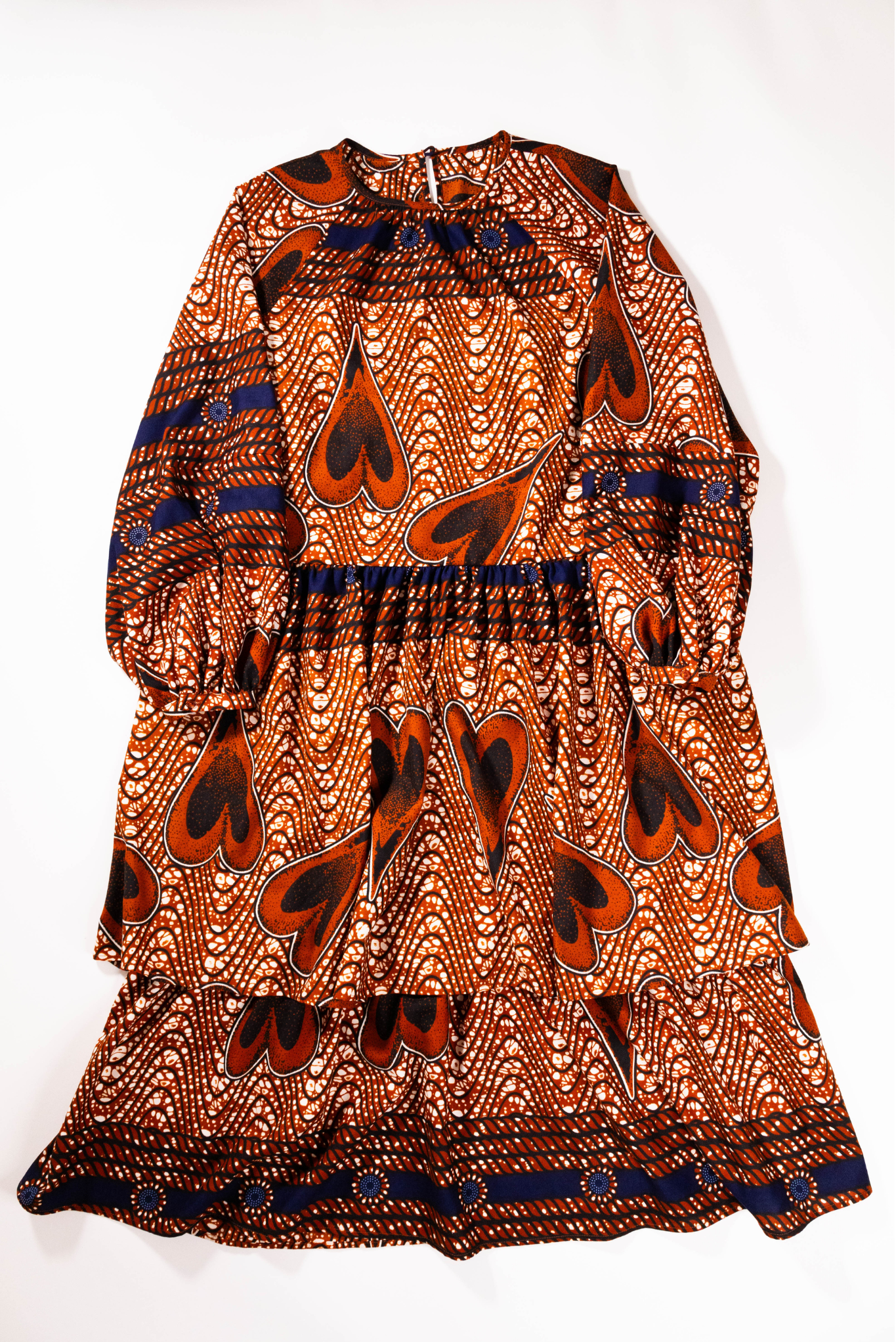 【moyan ecri× StyleReborn】Volume Tiered Onepiece Funny Mood