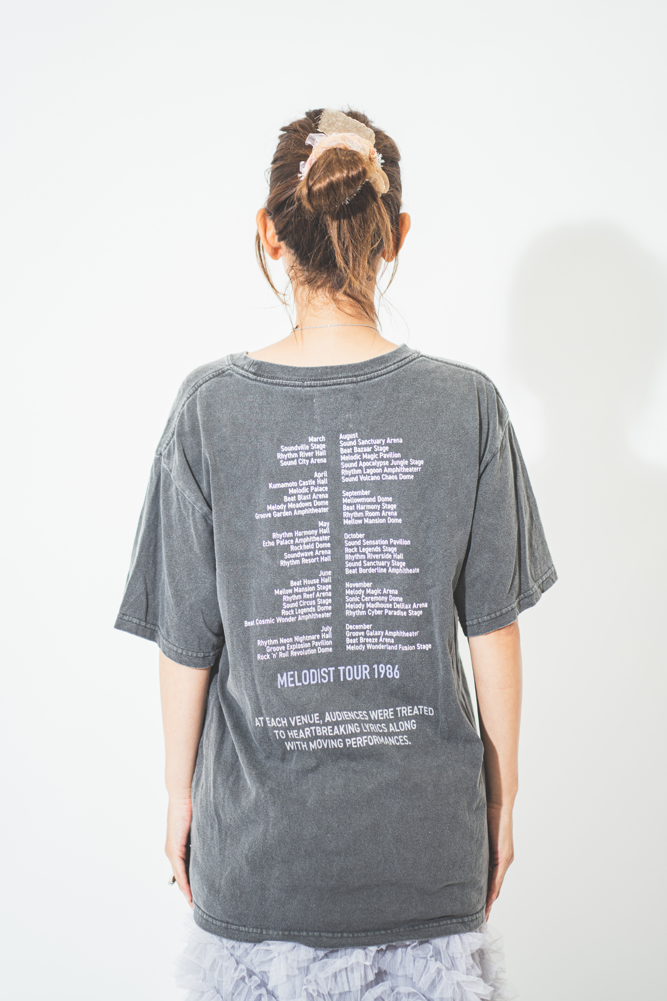 【Suu×SAAAGE boutique】Tour T-Shirt Black