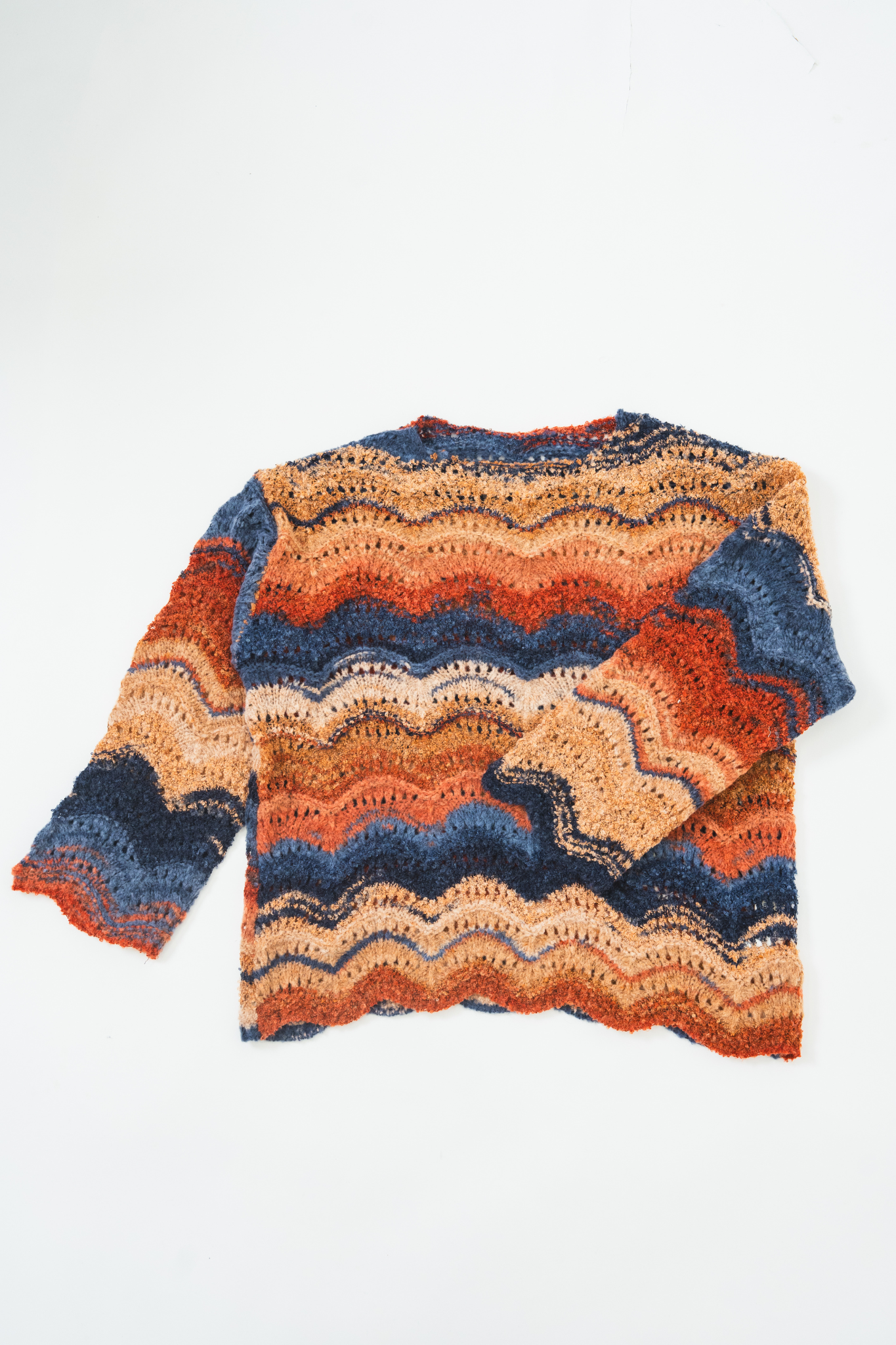 【moyan ecri× StyleReborn】カスリニットプルオーバー