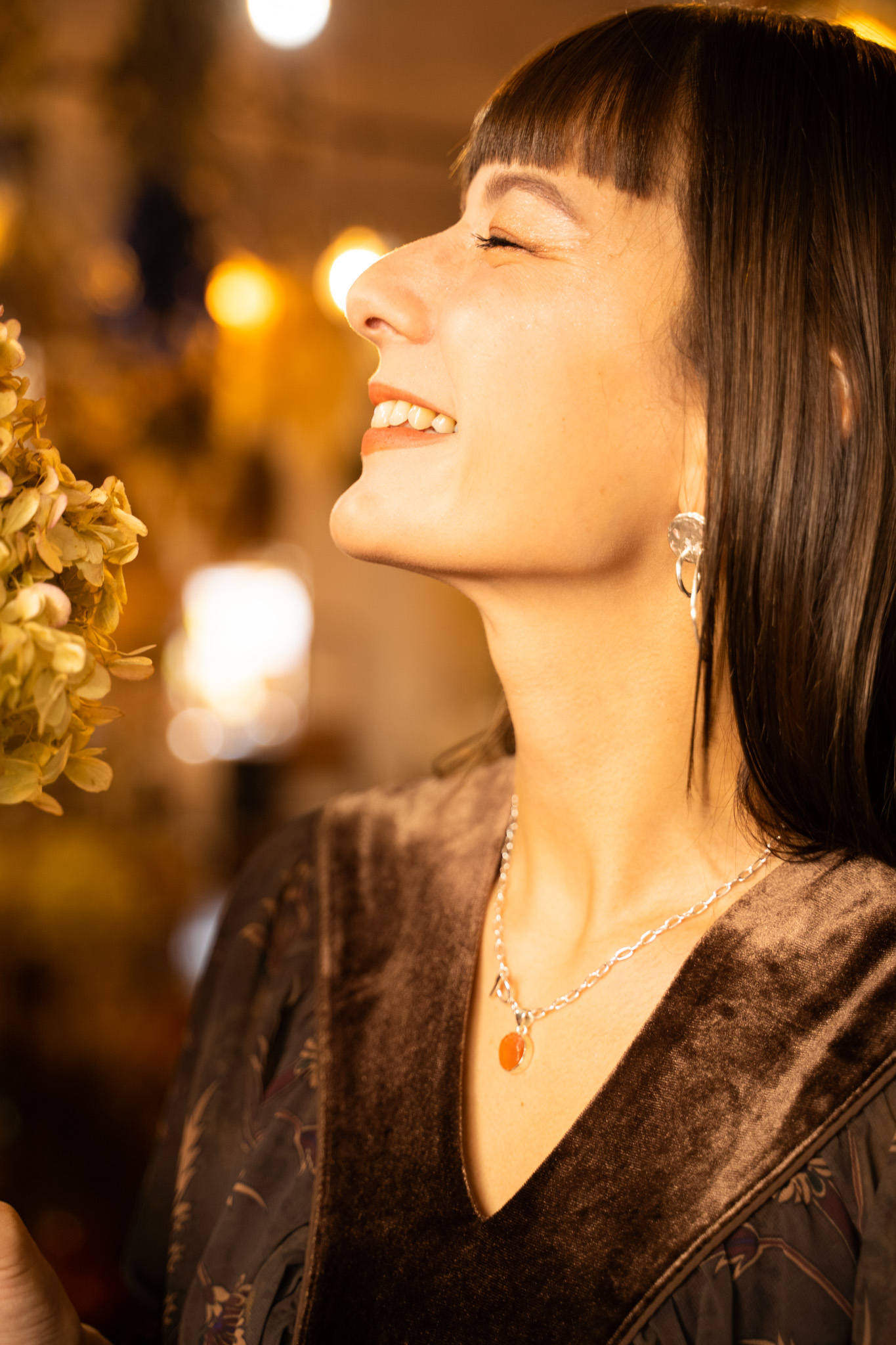 【nanan bijouxxx×StyleReborn】Together Stone Collection Mexico Fire Opal