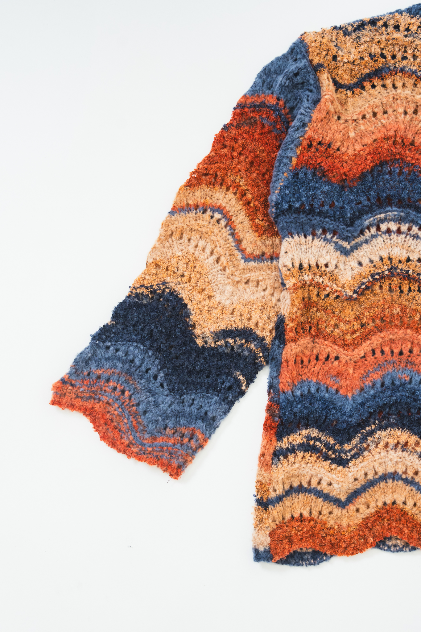 【moyan ecri× StyleReborn】カスリニットプルオーバー