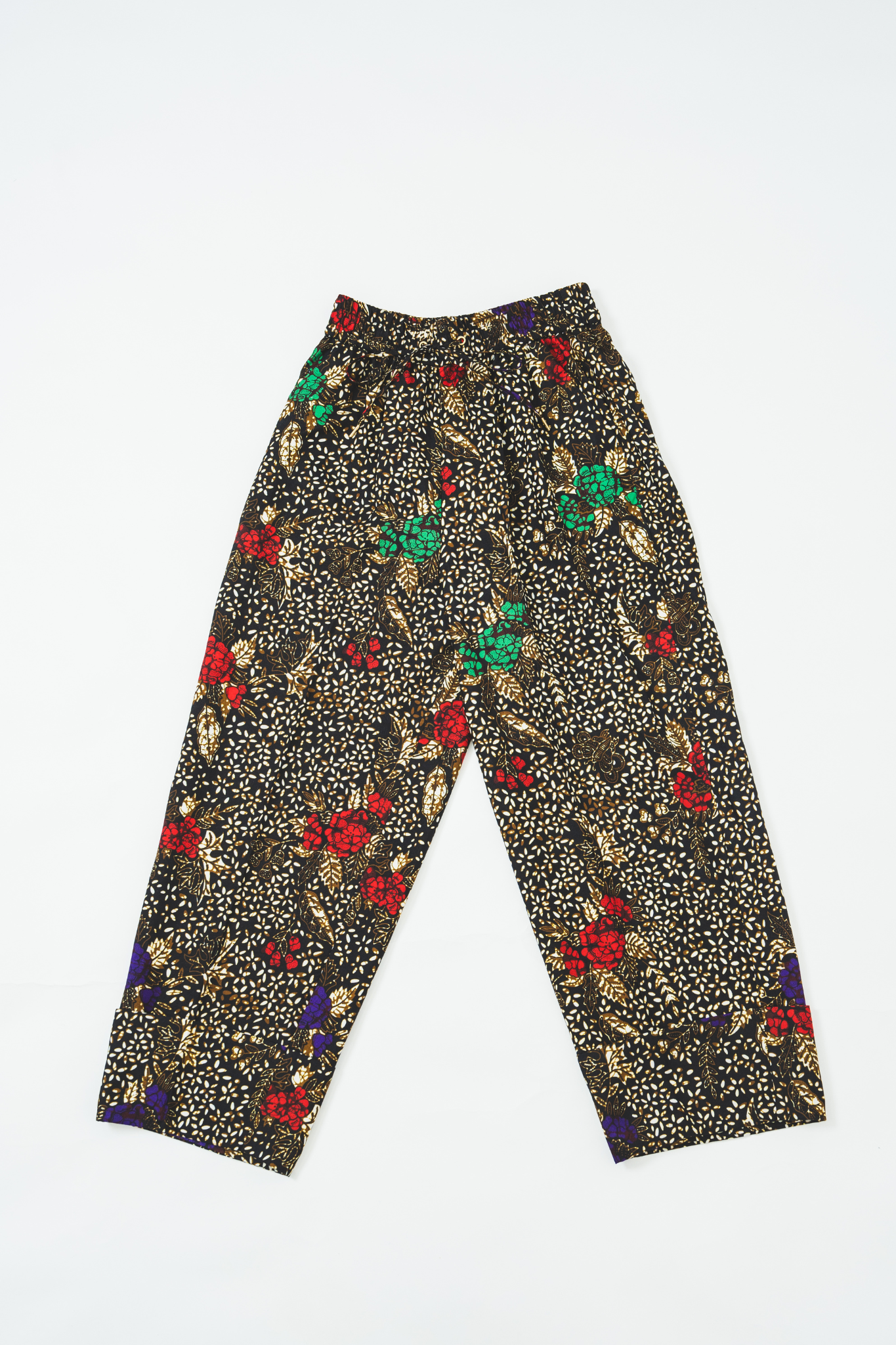 【moyan ecri× StyleReborn】ROLL UP PANTS Black Beauty