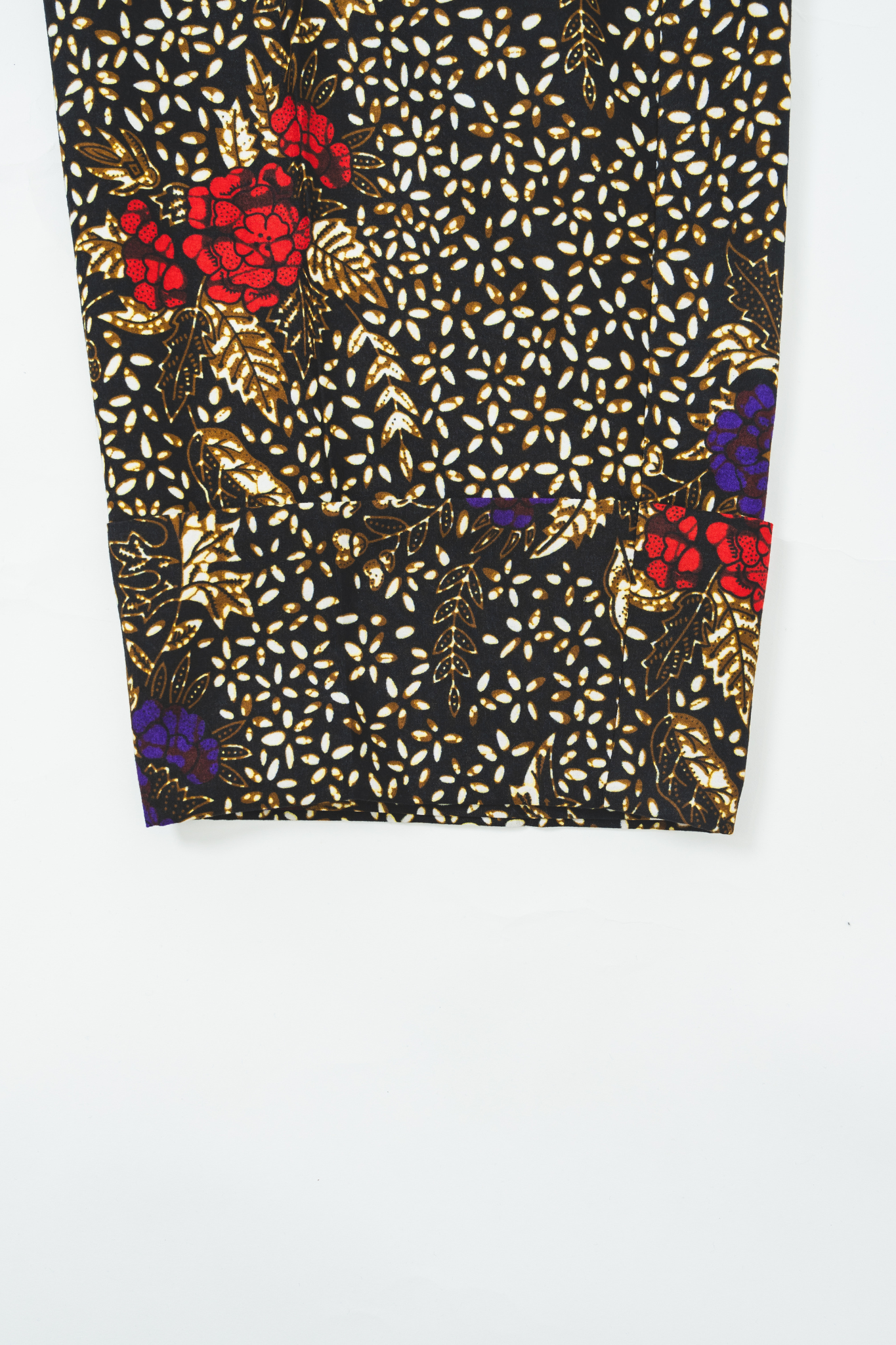 【moyan ecri× StyleReborn】ROLL UP PANTS Black Beauty