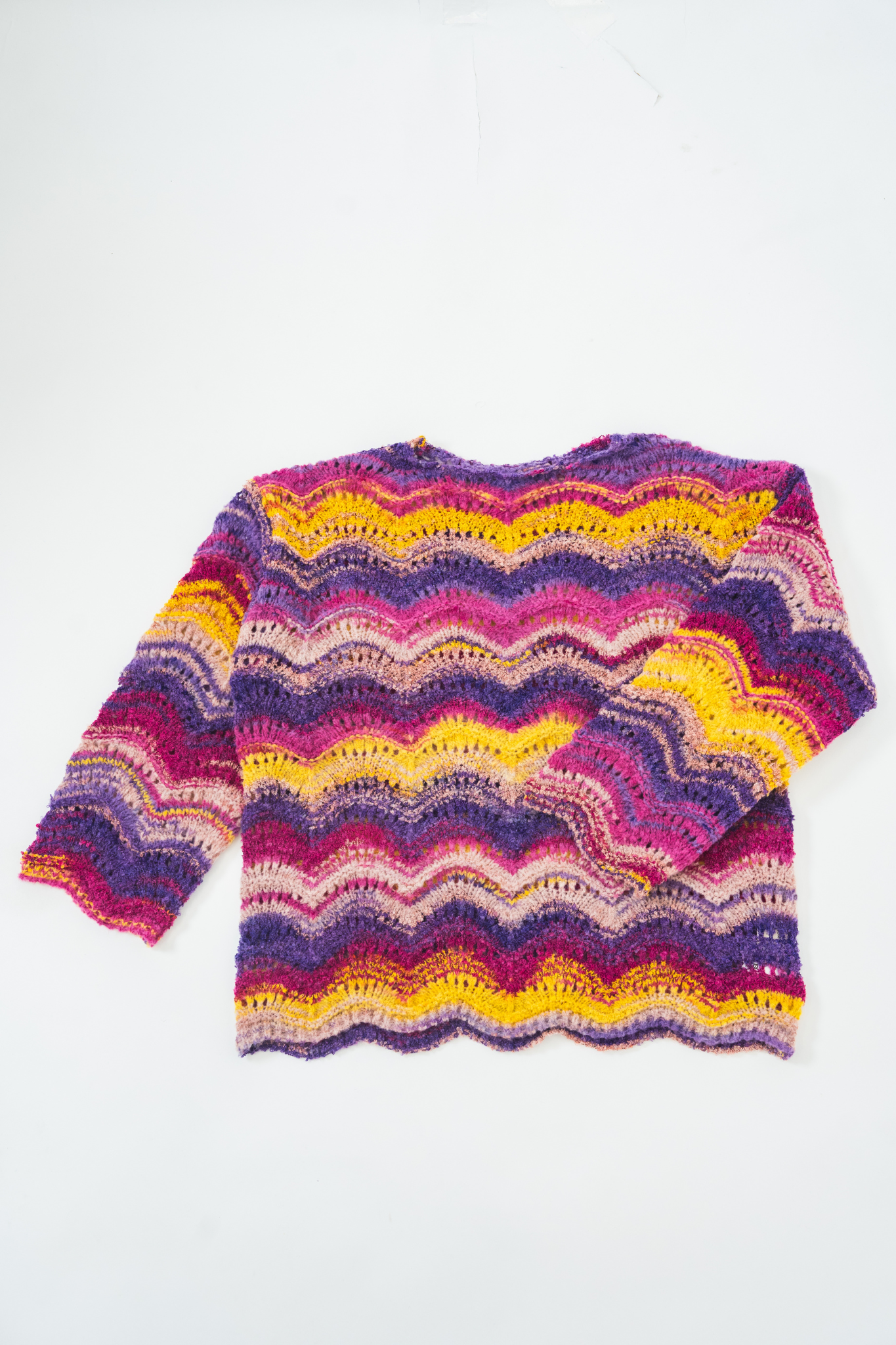 【moyan ecri× StyleReborn】カスリニットプルオーバー