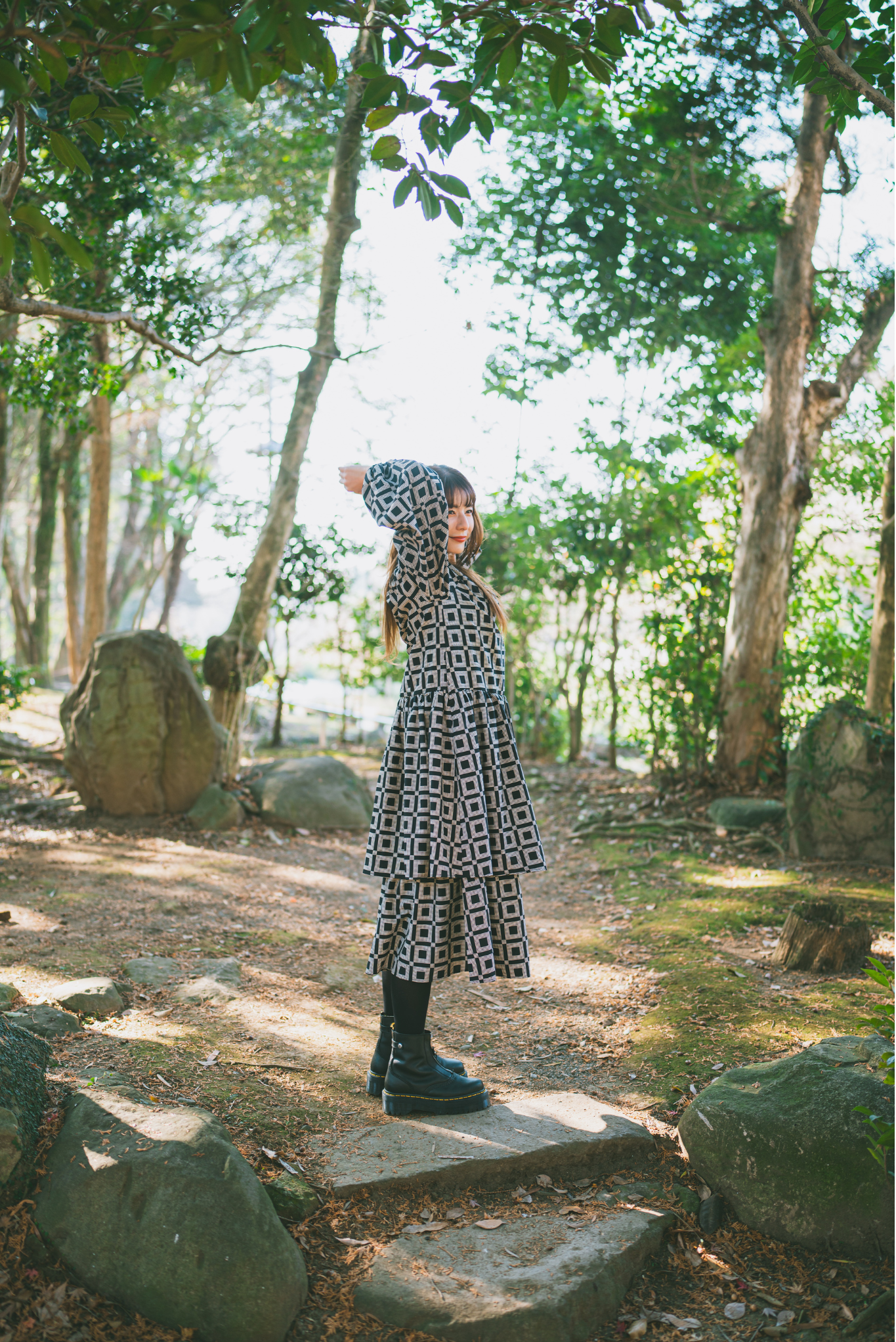 【moyan ecri× StyleReborn】Volume Tiered Onepiece New Blocks