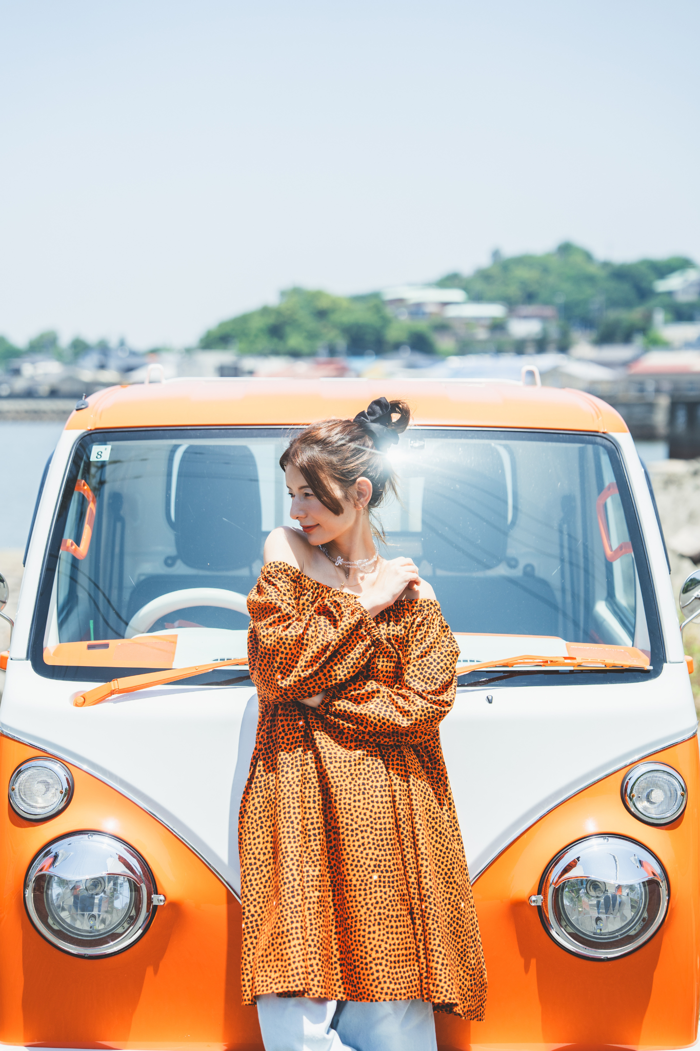 【moyan ecri× StyleReborn】Africa tunic Onepiece Cheetah