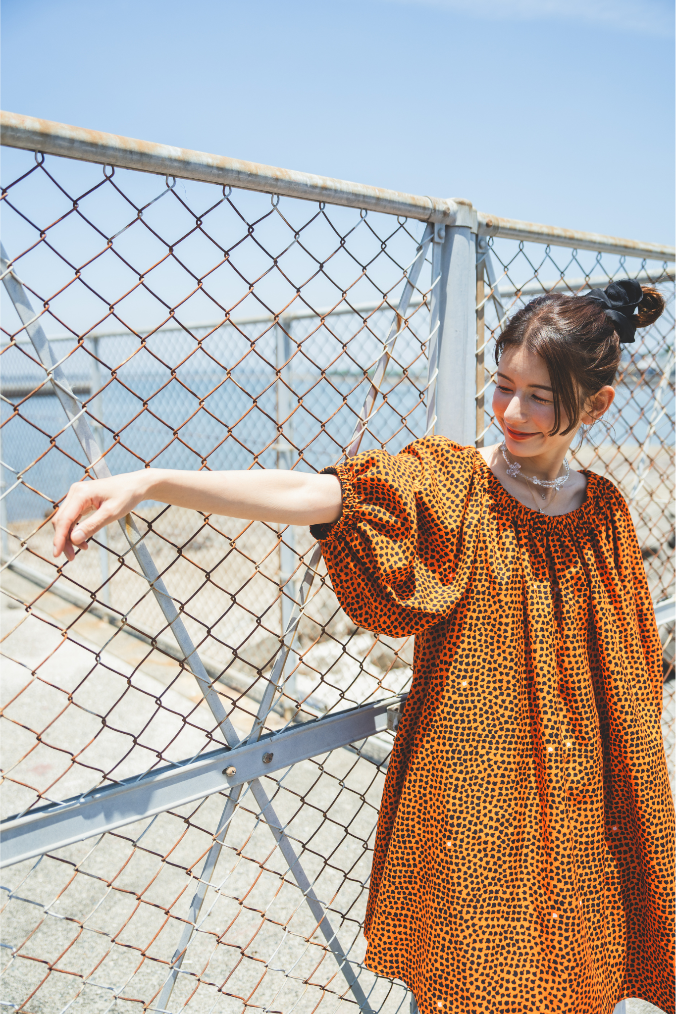【moyan ecri× StyleReborn】Africa tunic Onepiece Cheetah
