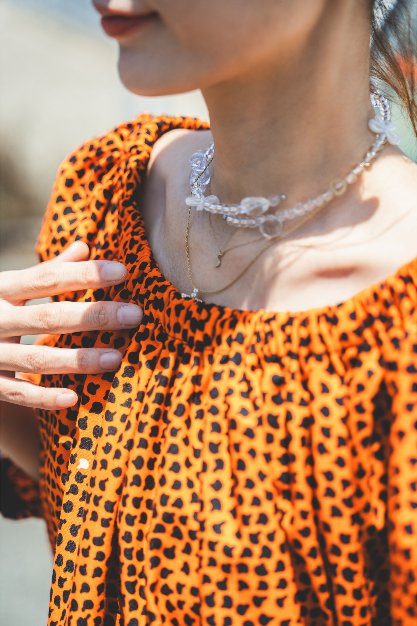 【moyan ecri× StyleReborn】Africa tunic Onepiece Cheetah