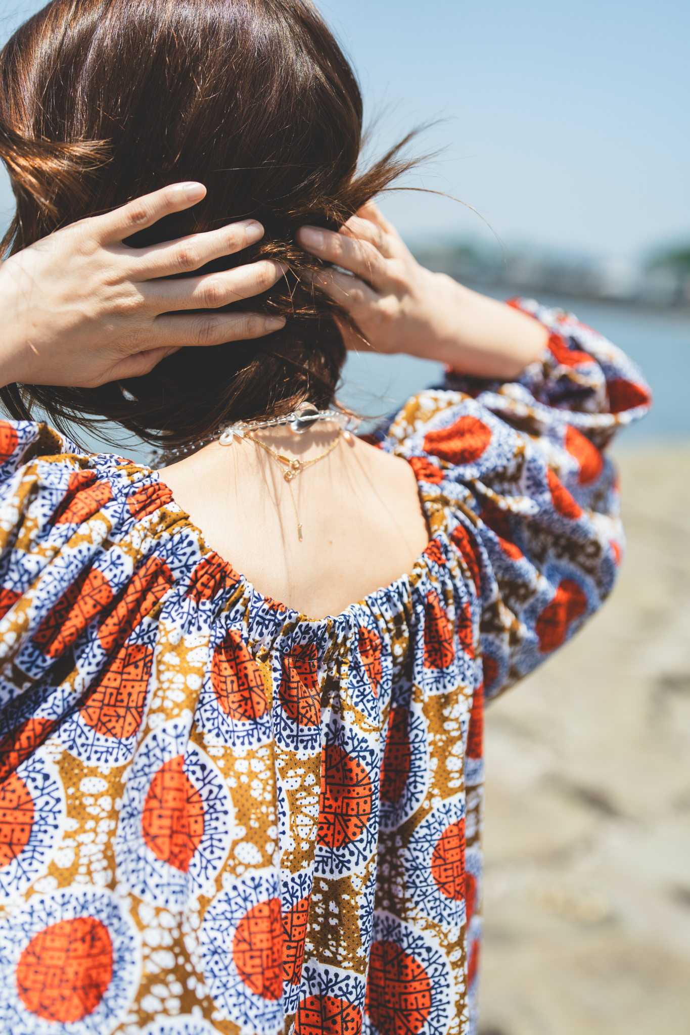 【moyan ecri× StyleReborn】Africa tunic Onepiece Invisible power