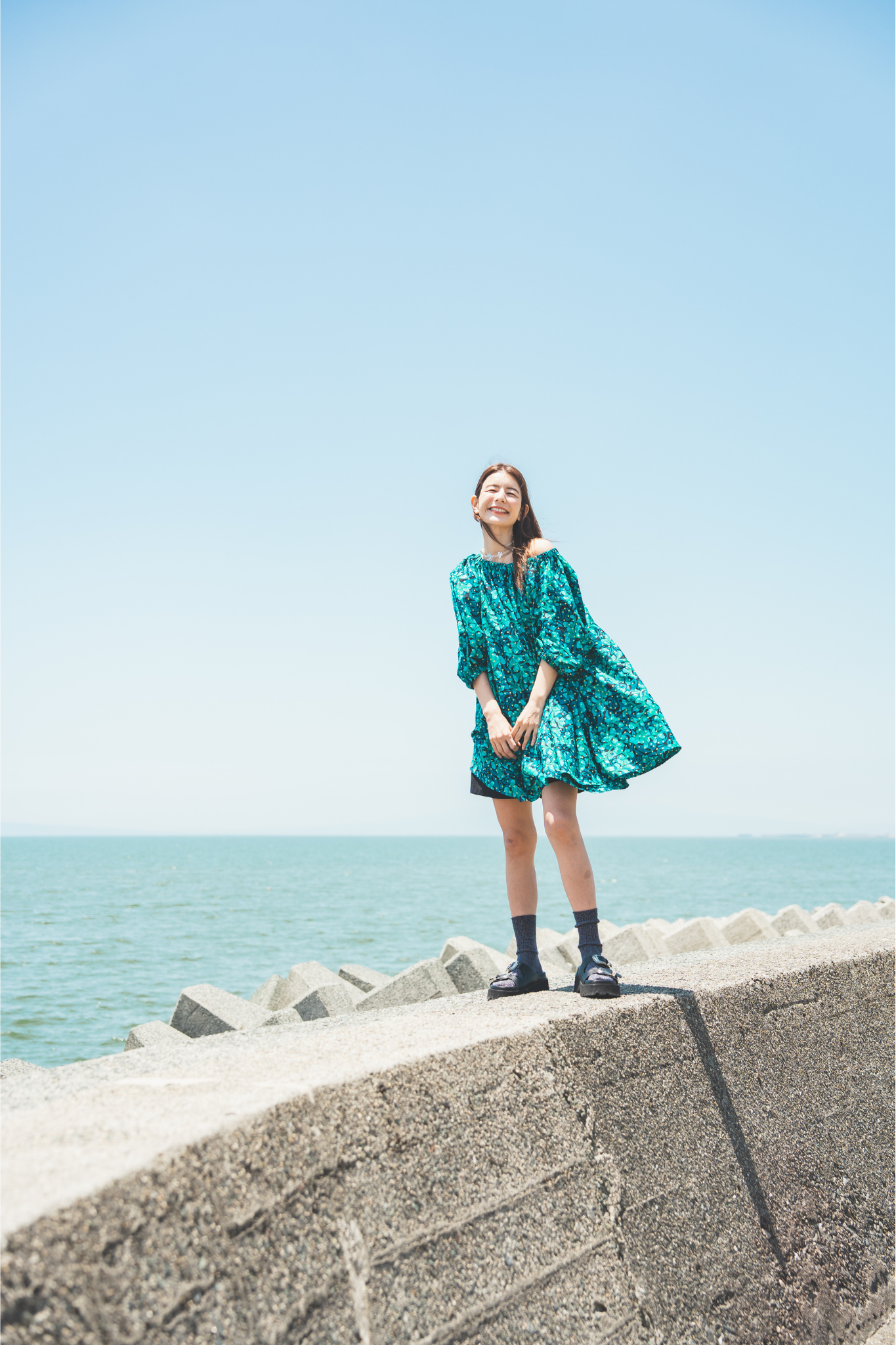 【moyan ecri× StyleReborn】Africa tunic Onepiece Fairy dust