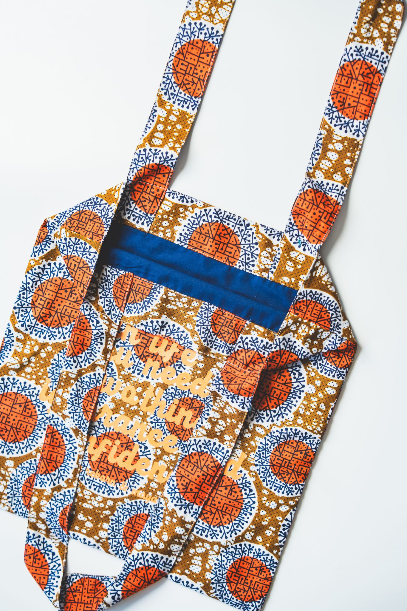 【moyan ecri× StyleReborn】message Tote bag Invisible power