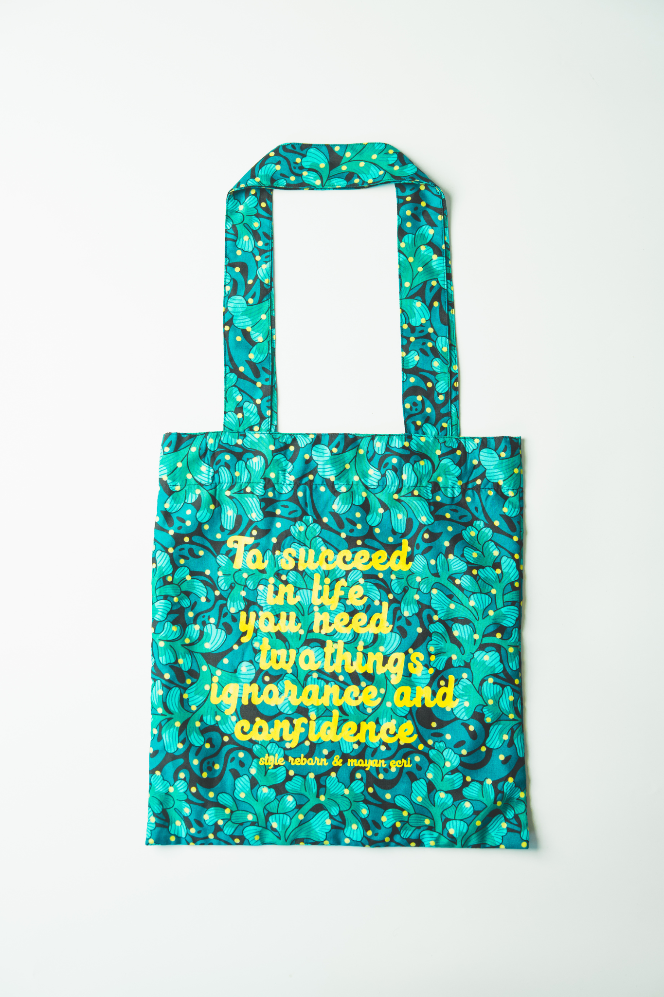 【moyan ecri× StyleReborn】message Tote bag Fairy dust