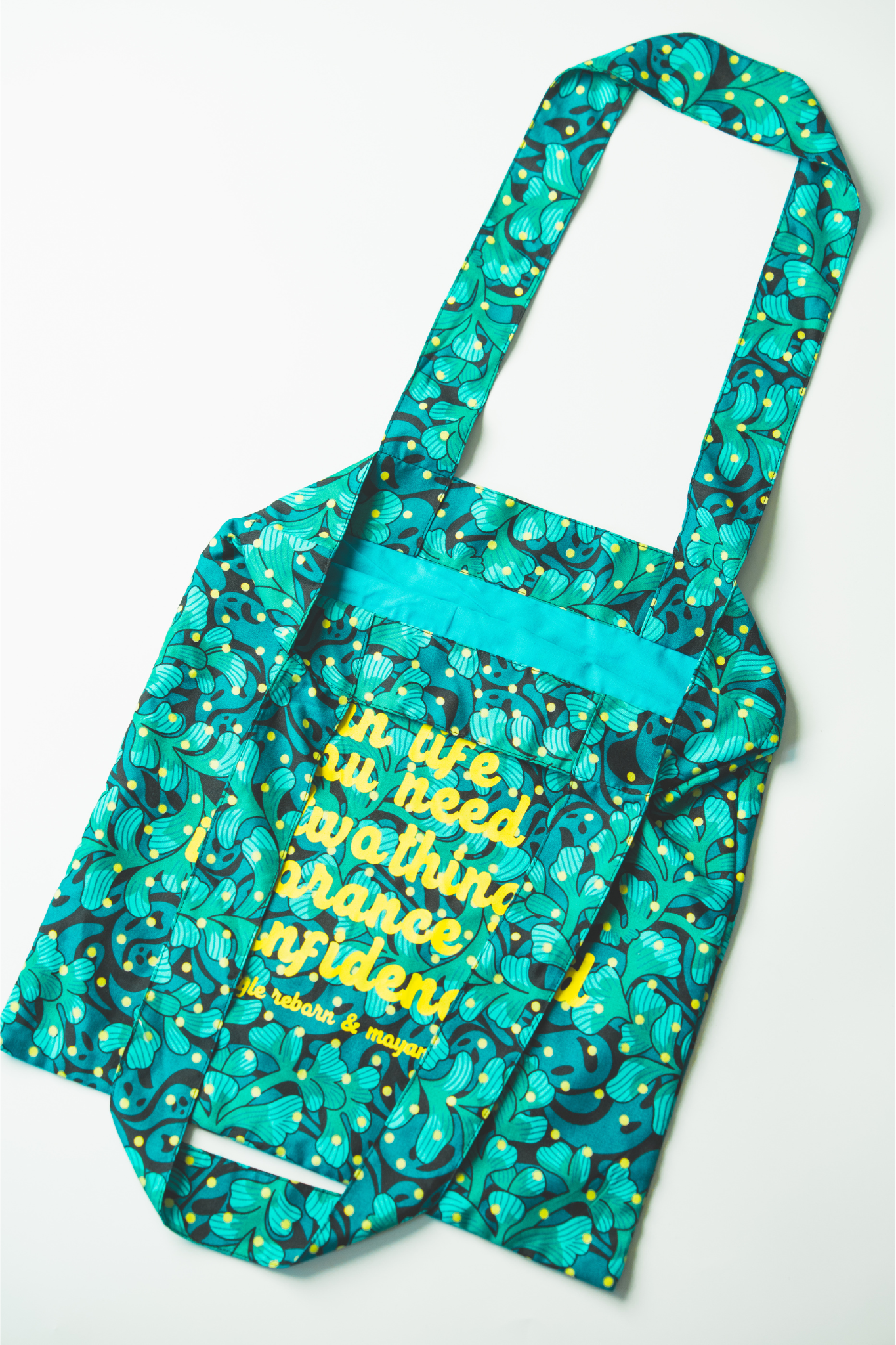 【moyan ecri× StyleReborn】message Tote bag Fairy dust