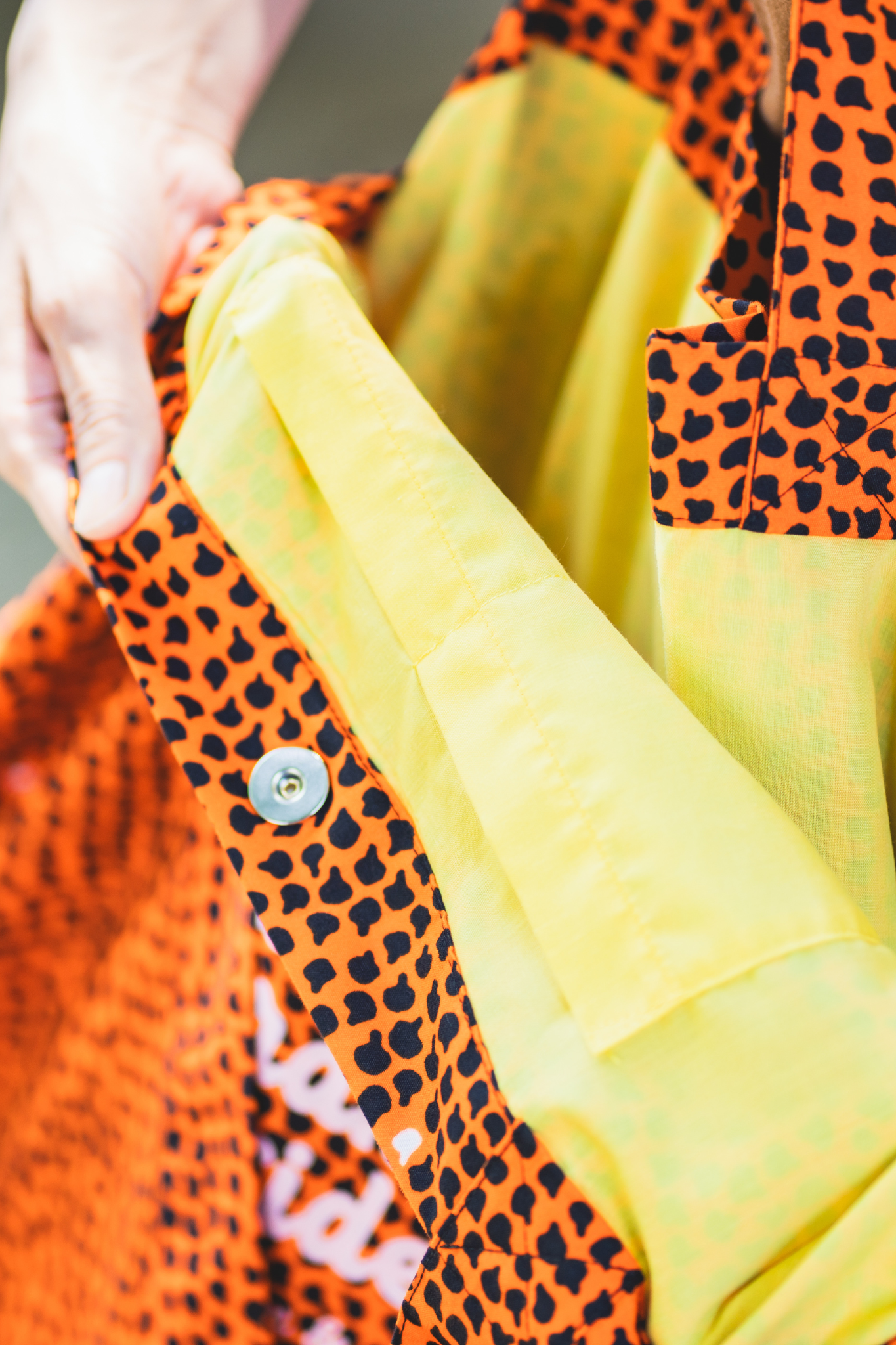 【moyan ecri× StyleReborn】Message Big Tote Bag Cheetah