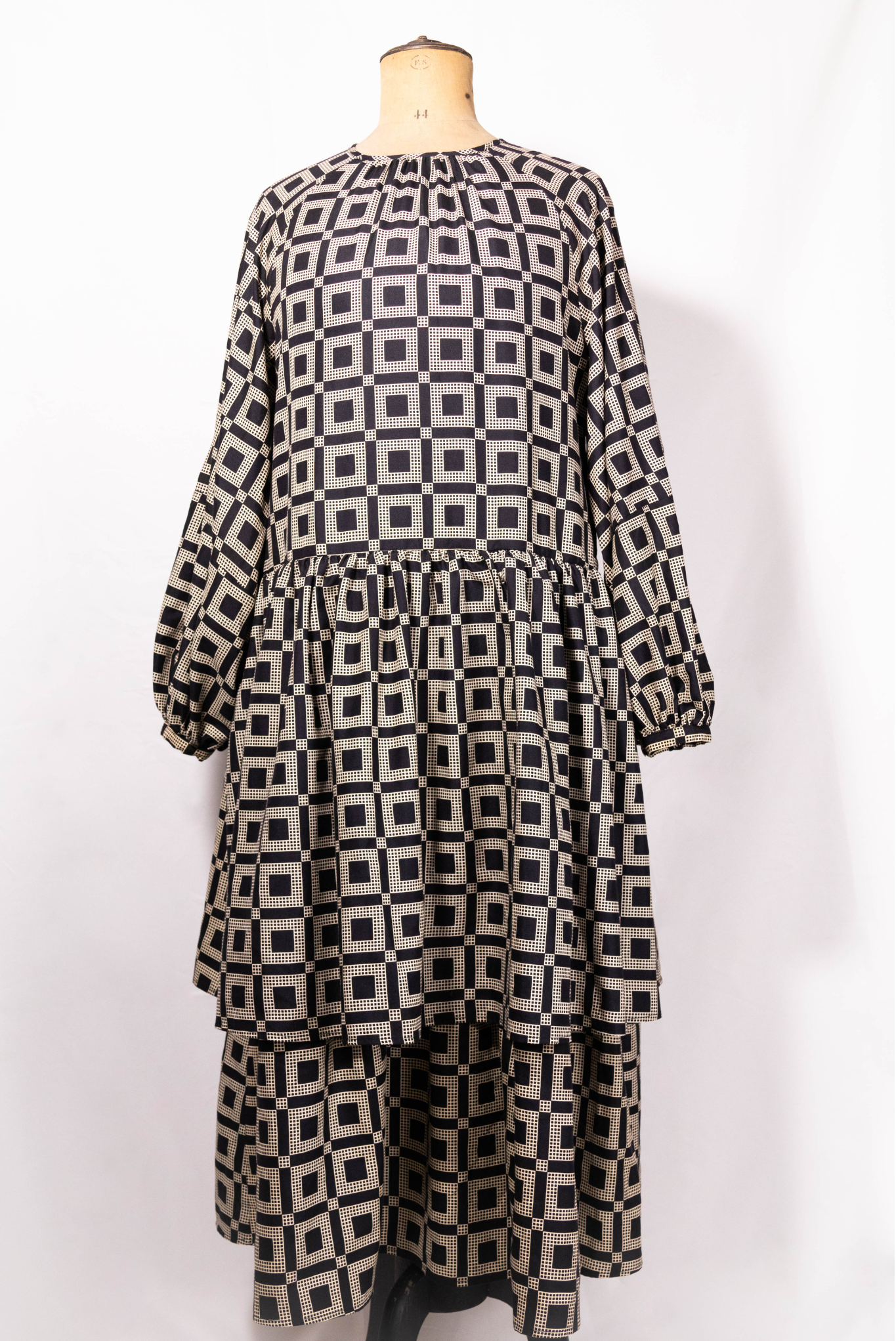 【moyan ecri× StyleReborn】Volume Tiered Onepiece New Blocks