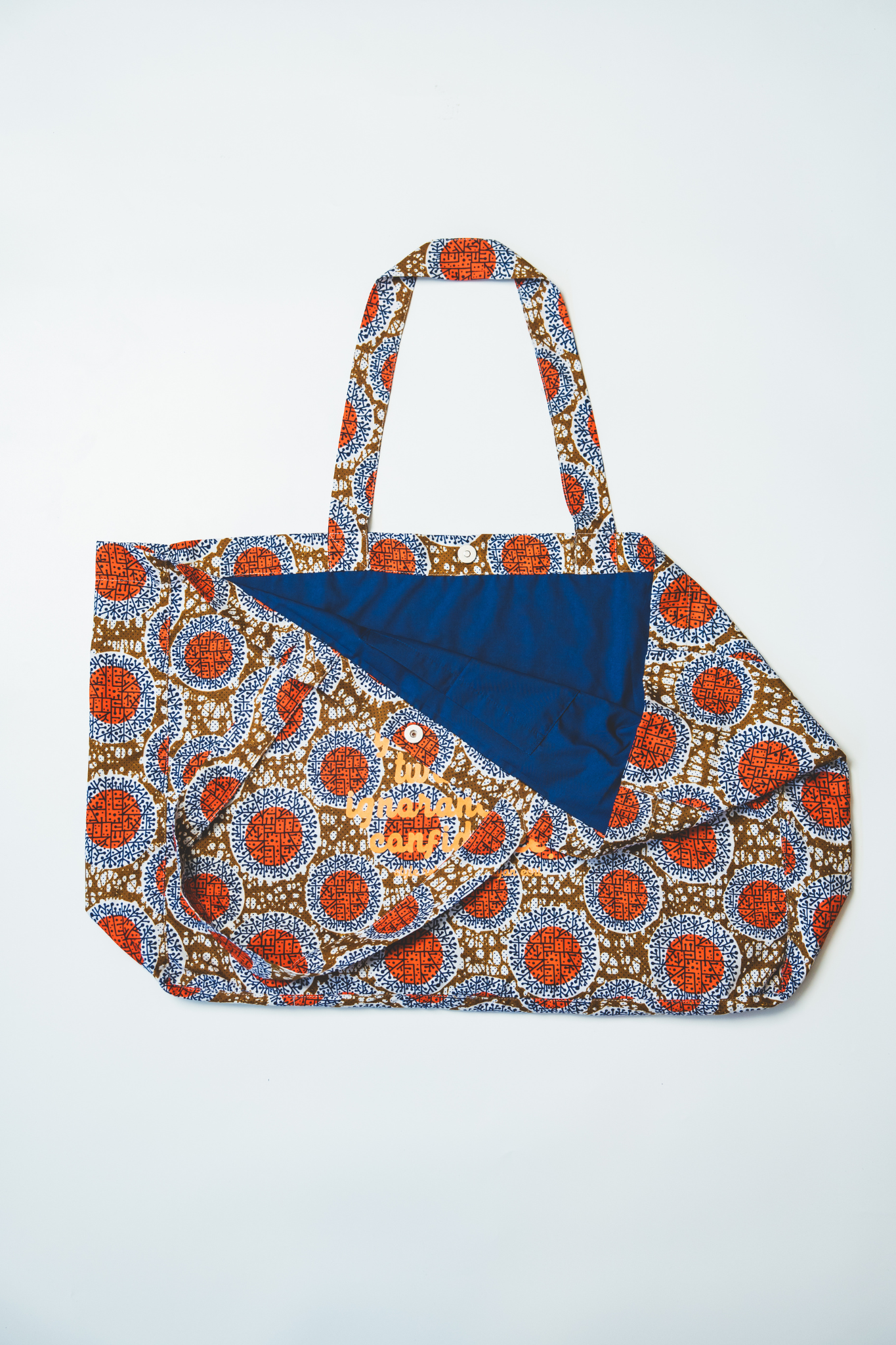 【moyan ecri× StyleReborn】Message Big Tote Bag Invisible power