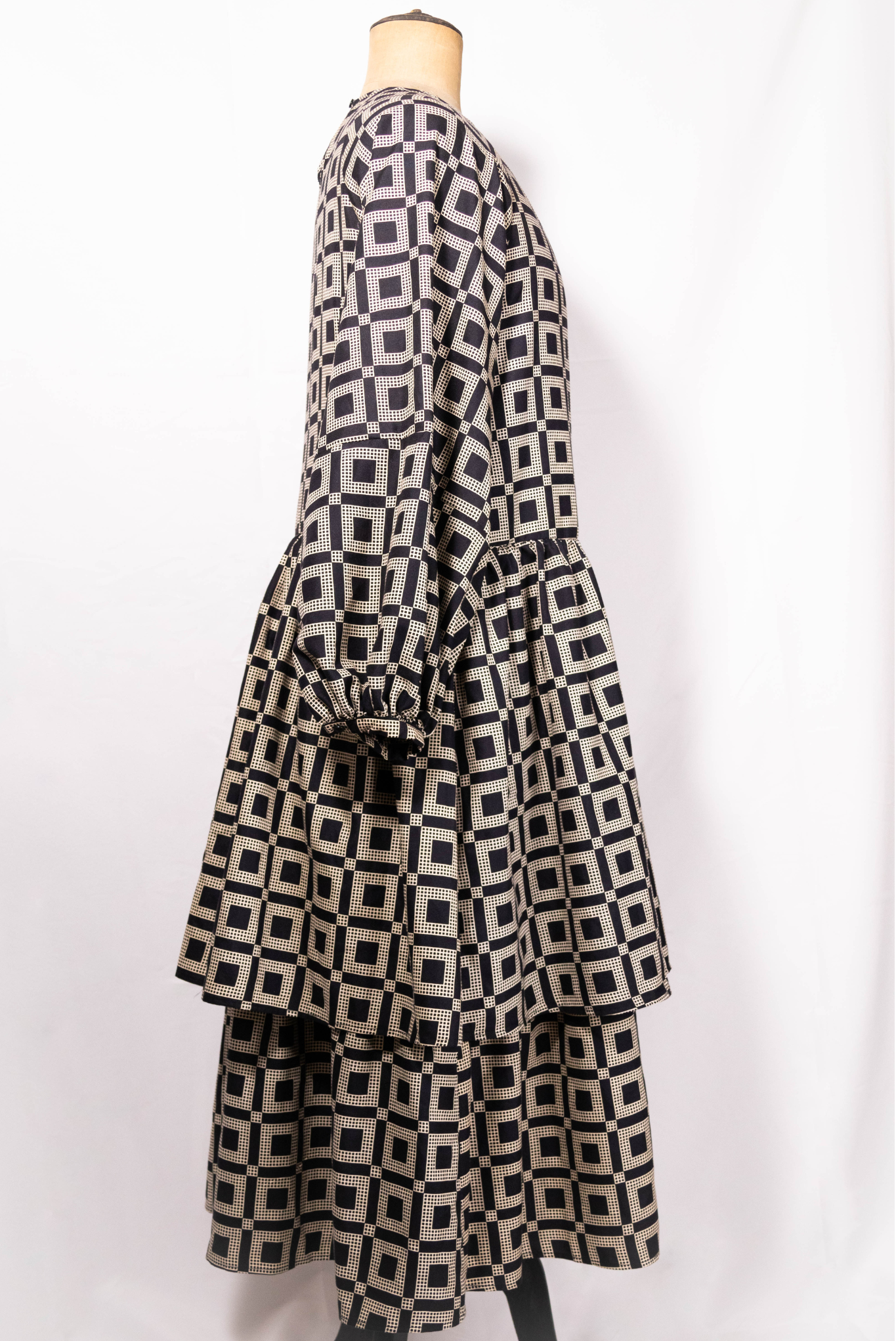 【moyan ecri× StyleReborn】Volume Tiered Onepiece New Blocks