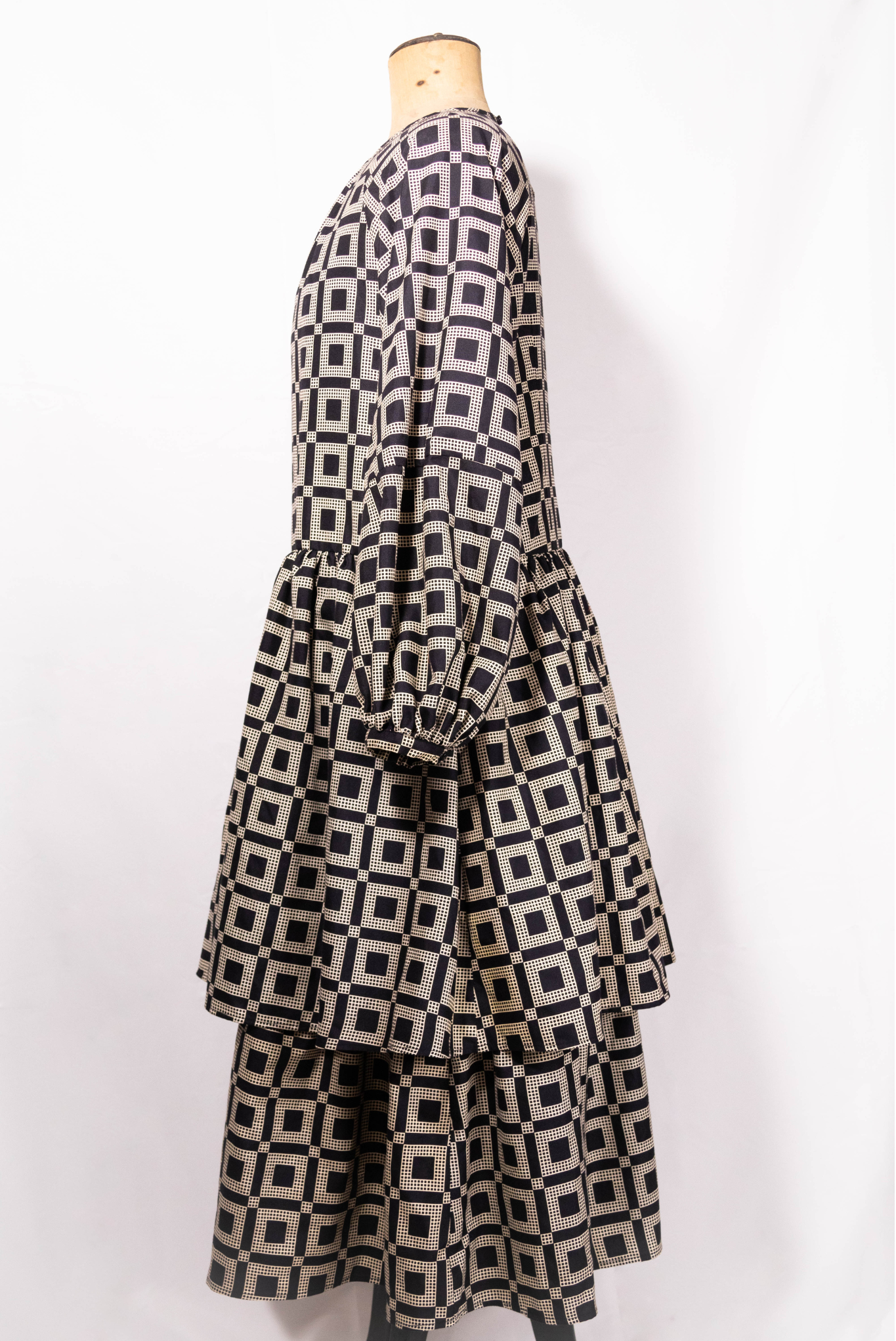 【moyan ecri× StyleReborn】Volume Tiered Onepiece New Blocks