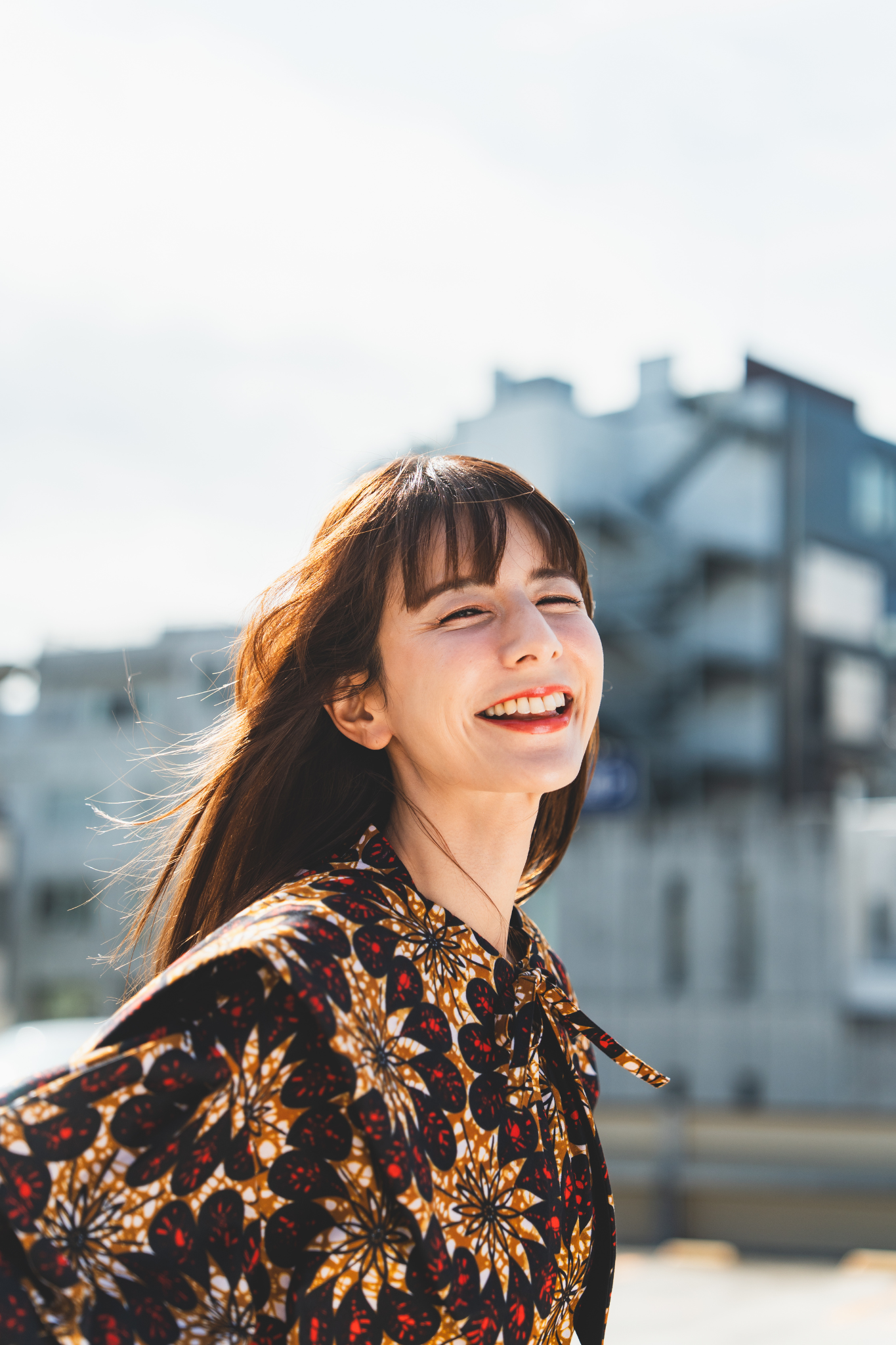 【moyan ecri× StyleReborn】AFRICA付け衿付きボリュームワンピース