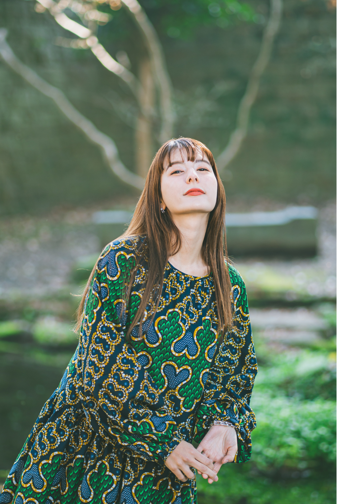 【moyan ecri× StyleReborn】Volume Tiered Onepiece CROSS