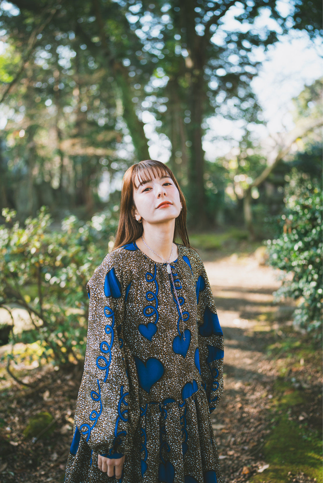 【moyan ecri× StyleReborn】Volume Tiered Onepiece Trust in your Heart