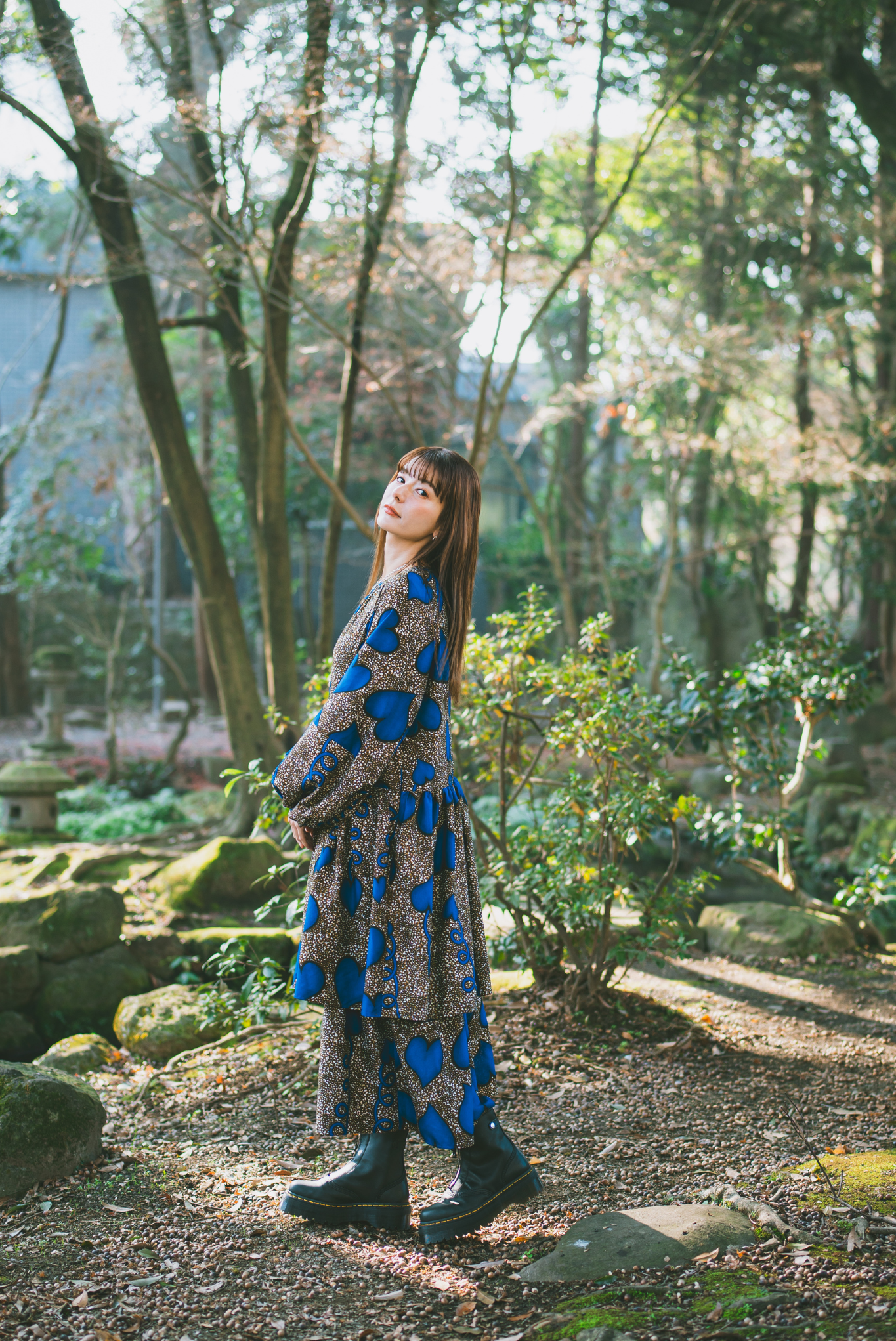 【moyan ecri× StyleReborn】Volume Tiered Onepiece Trust in your Heart