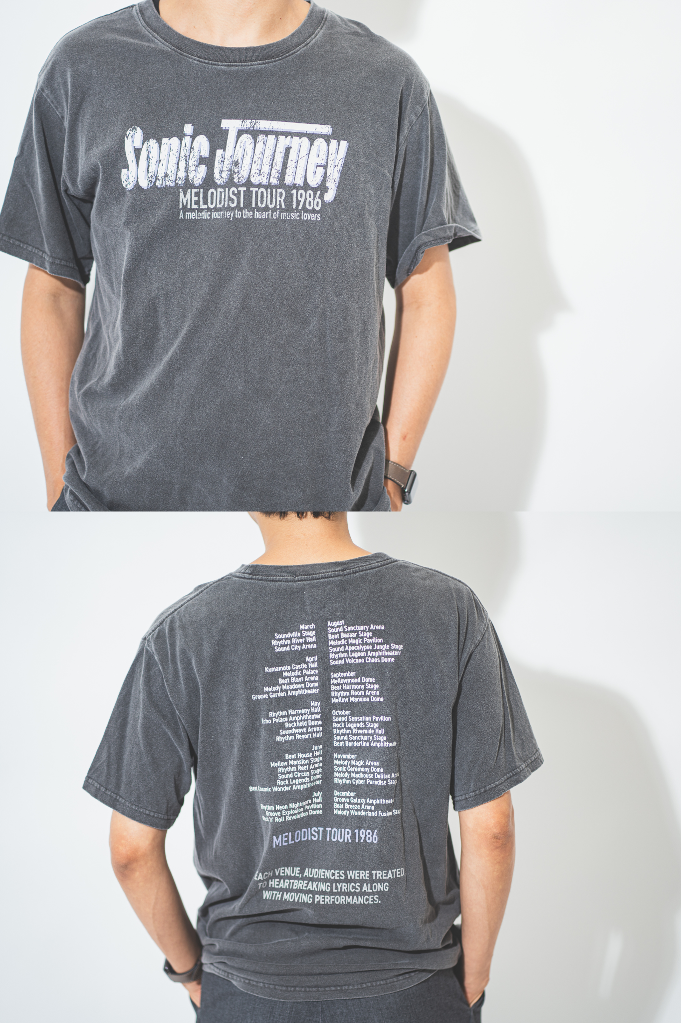 【Suu×SAAAGE boutique】Tour T-Shirt Black