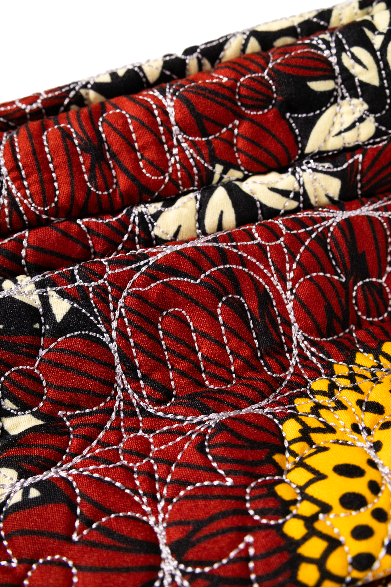 【moyan ecri× StyleReborn】Africa Quilt Box Bag Helianthus