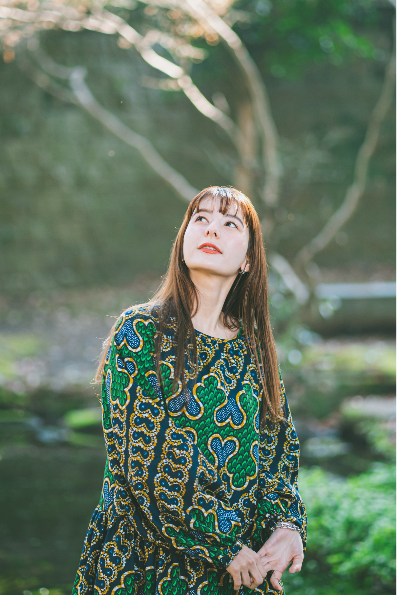 【moyan ecri× StyleReborn】Volume Tiered Onepiece CROSS