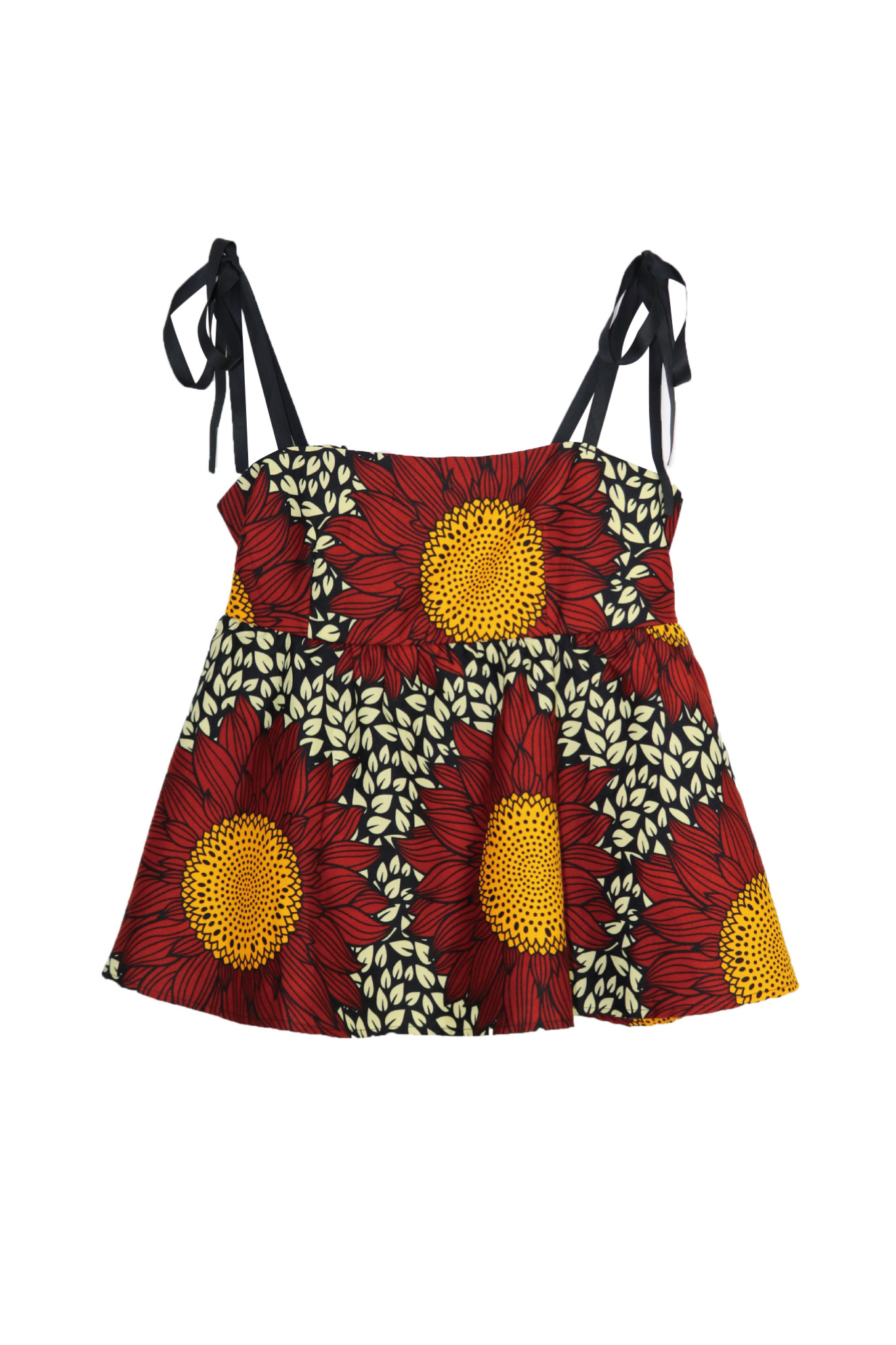 【moyan ecri× StyleReborn】Africa Reversible Bustier Helianthus